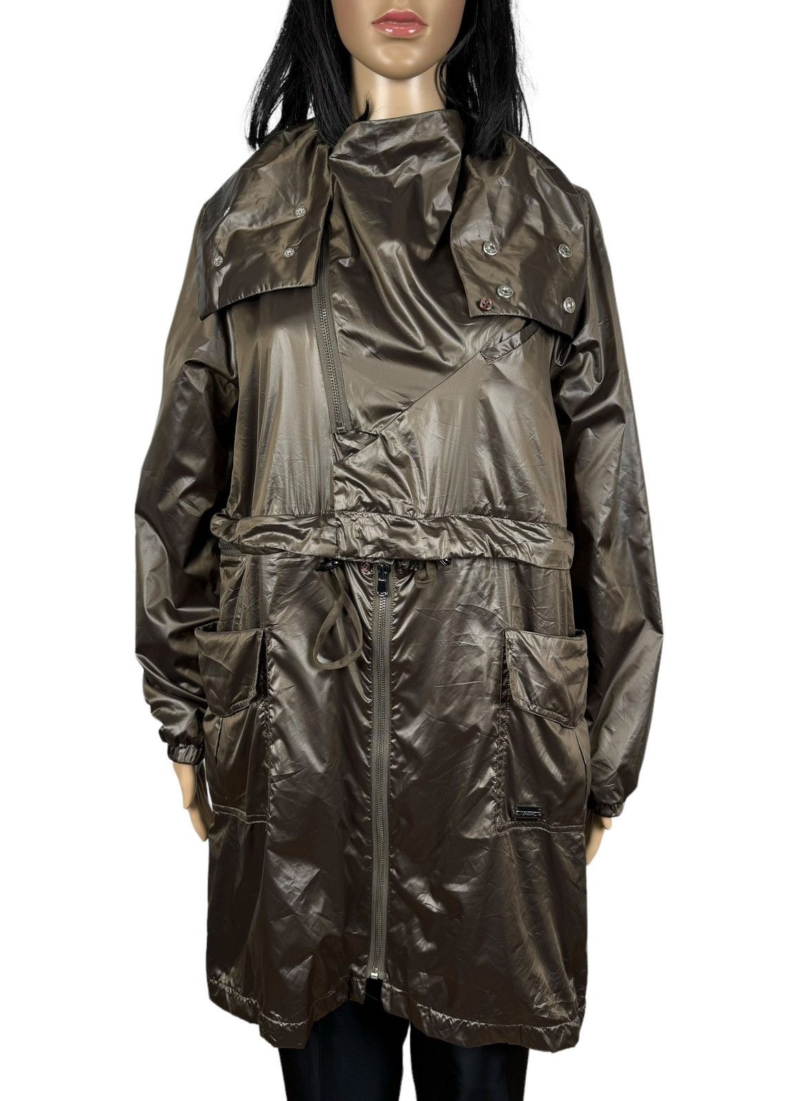 Diesel × Vintage Diesel Nylon Transformer Parka Jacket size XS Size XS / US 0-2 / IT 36-38 - 4 Thumbnail