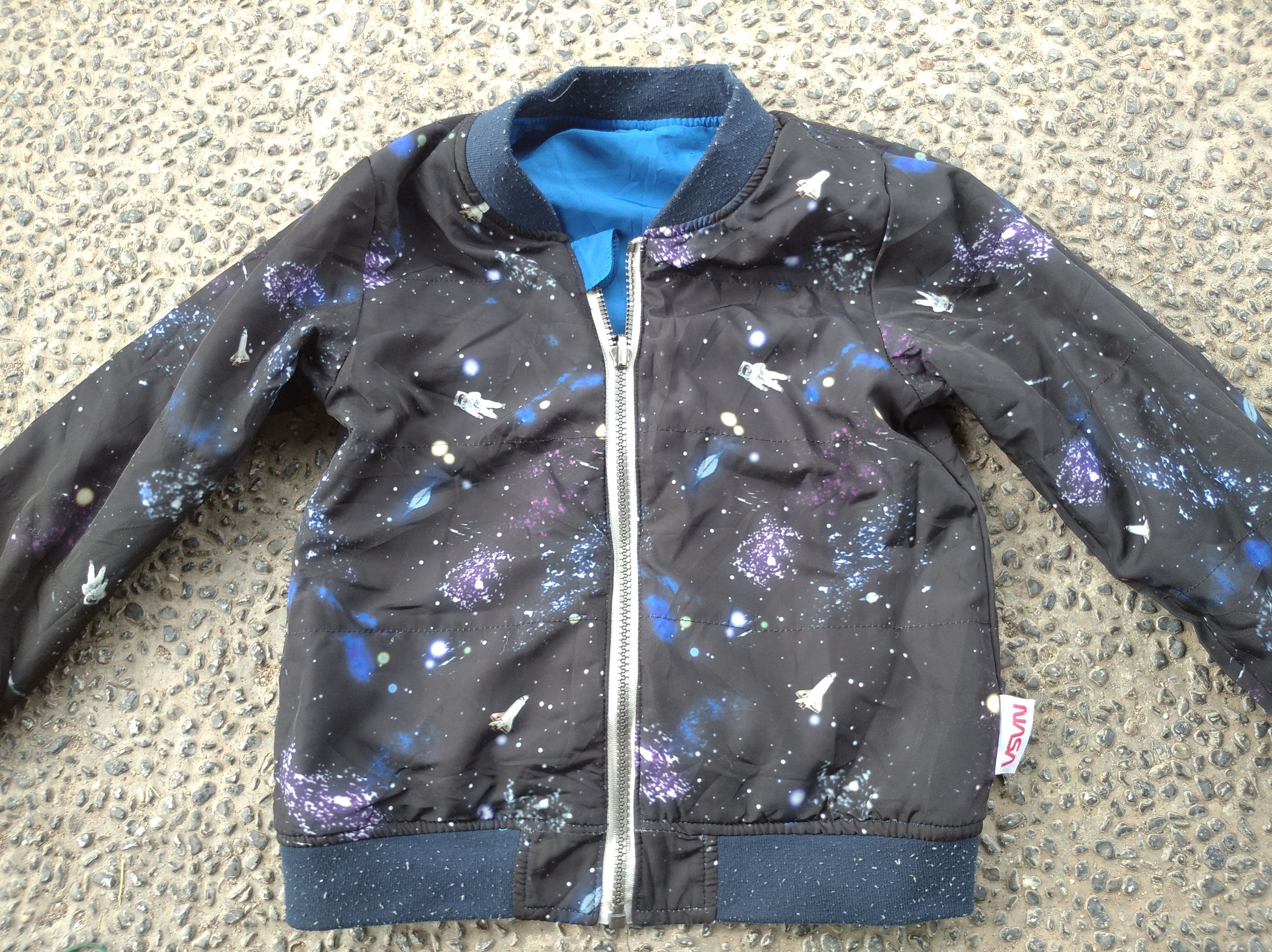 NASA NASA reversible bomber jacket for kids Size US XXS / EU 40 - 2 Thumbnail