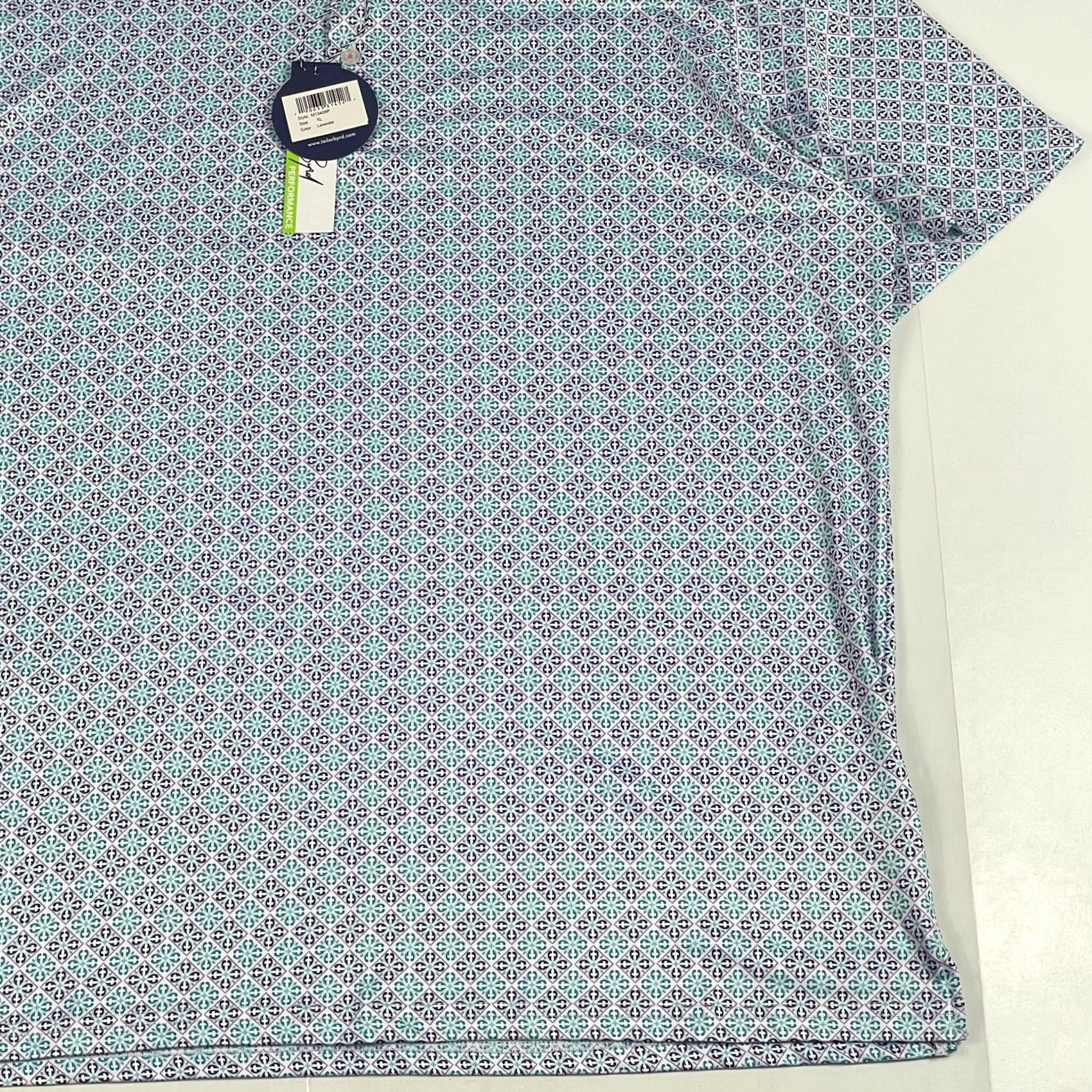 Tailorbyrd TaylorByrd Purple Polo Shirt XL Men's Short Sleeve Golf Activewear Size US XL / EU 56 / 4 - 4 Thumbnail