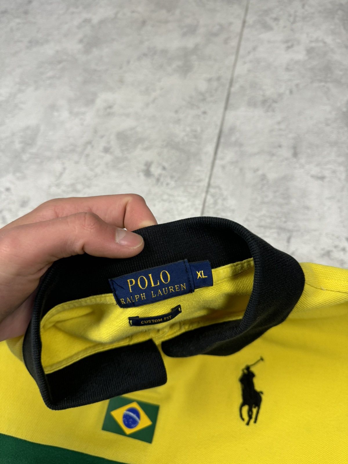 Polo Ralph Lauren Polo Ralph Lauren Brasil Polo Big Pony 16 Brazil Flag SizeXL Size US XL / EU 56 / 4 - 9 Thumbnail