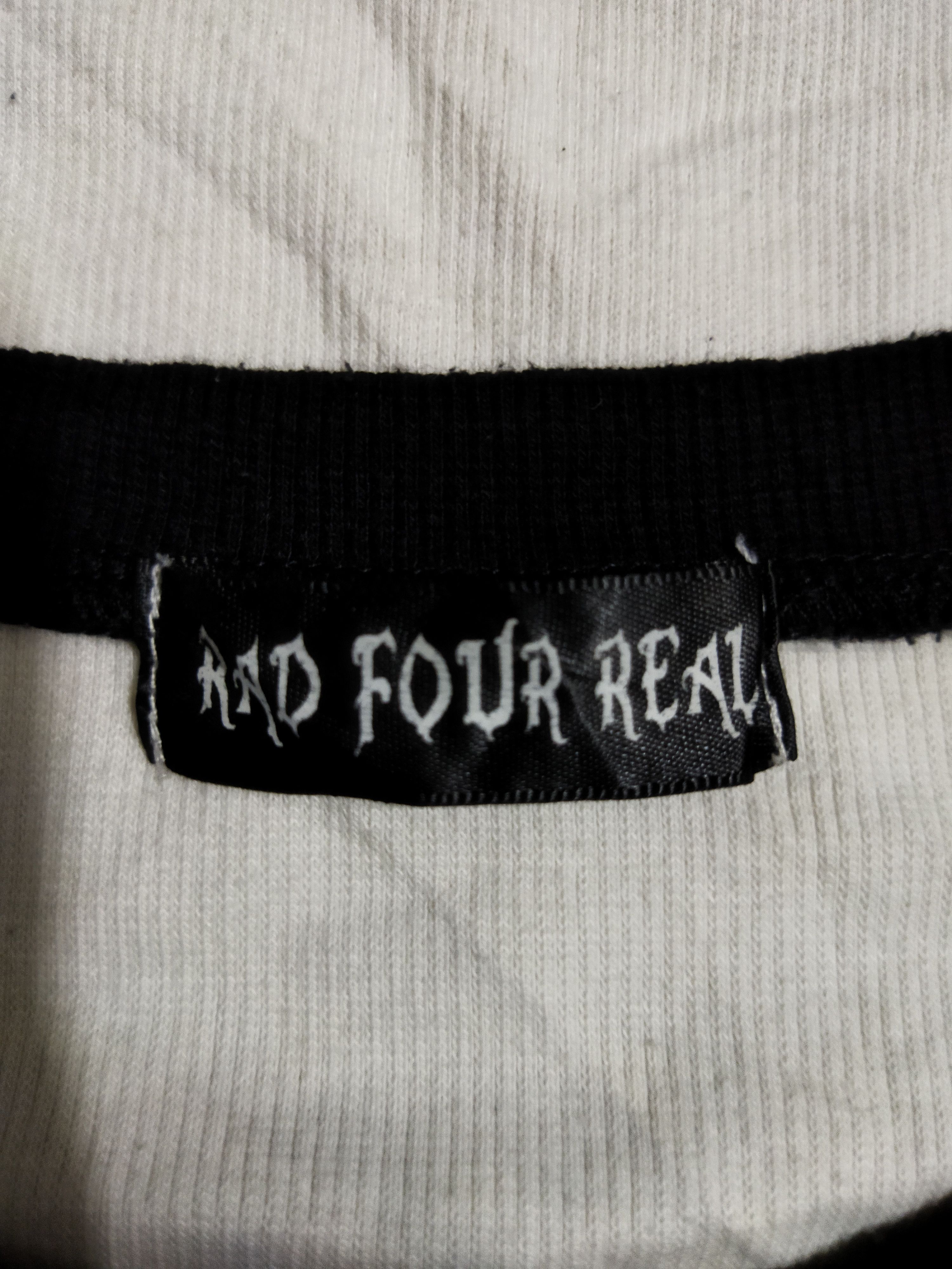 Japanese Brand Rad Four Real Tee Size S / US 4 / IT 40 - 3 Thumbnail