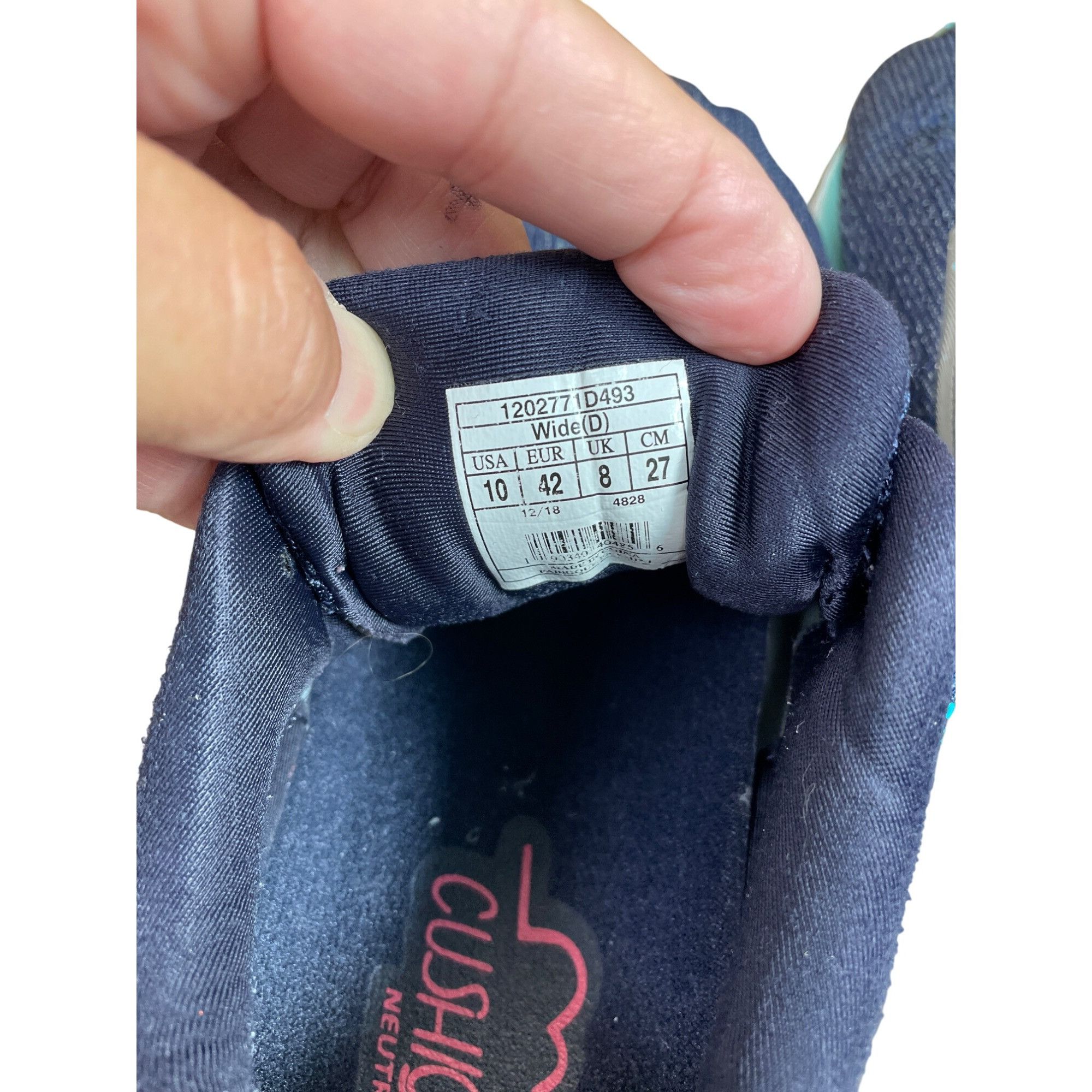 Brooks Brooks Ghost 11 Womens blue green Running Shoes Size 10D SKU Size US 10 / IT 40 - 8 Thumbnail
