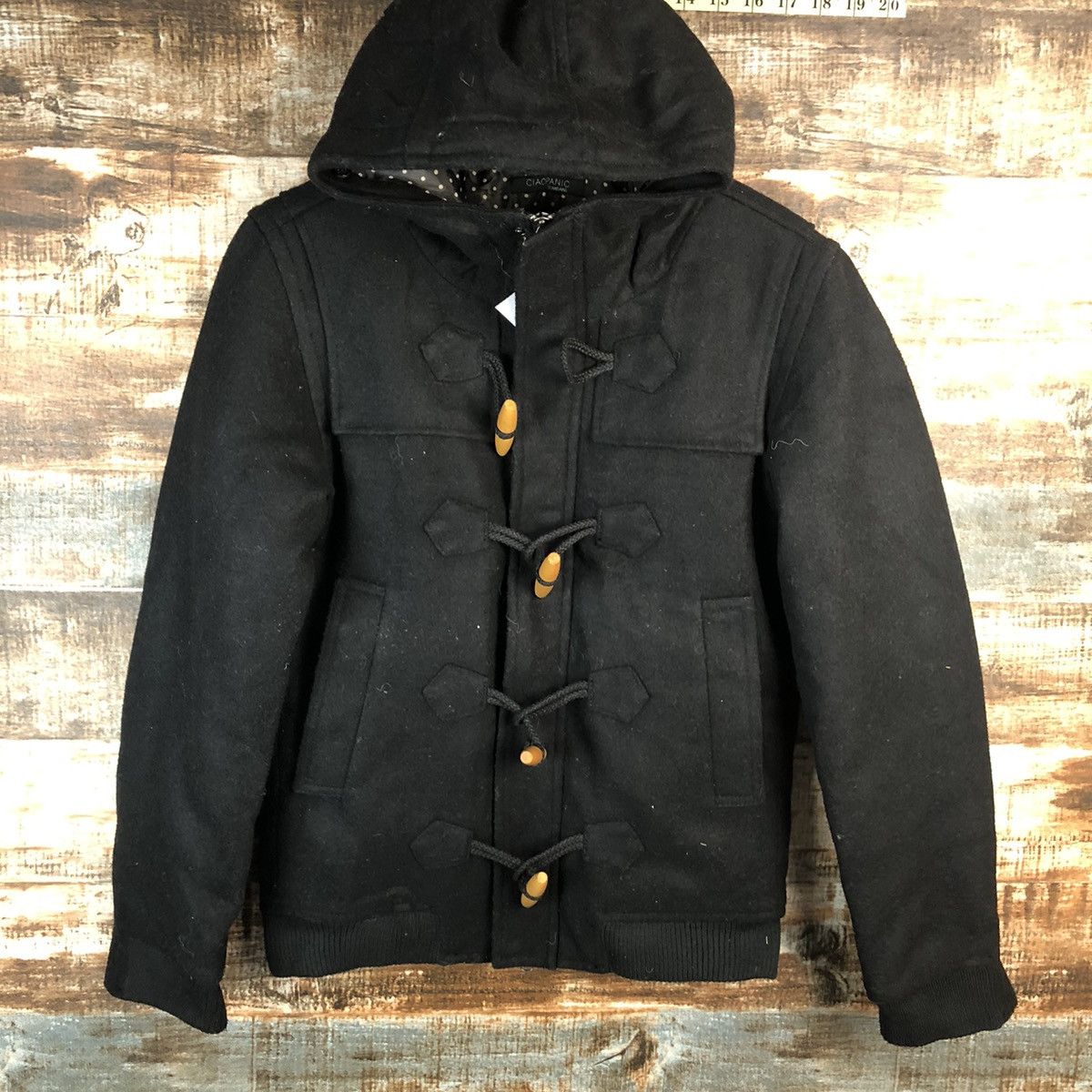 Ciaopanic Ciao Panic Black Bomber Jacket #A1306 Size US S / EU 44-46 / 1 - 3 Thumbnail