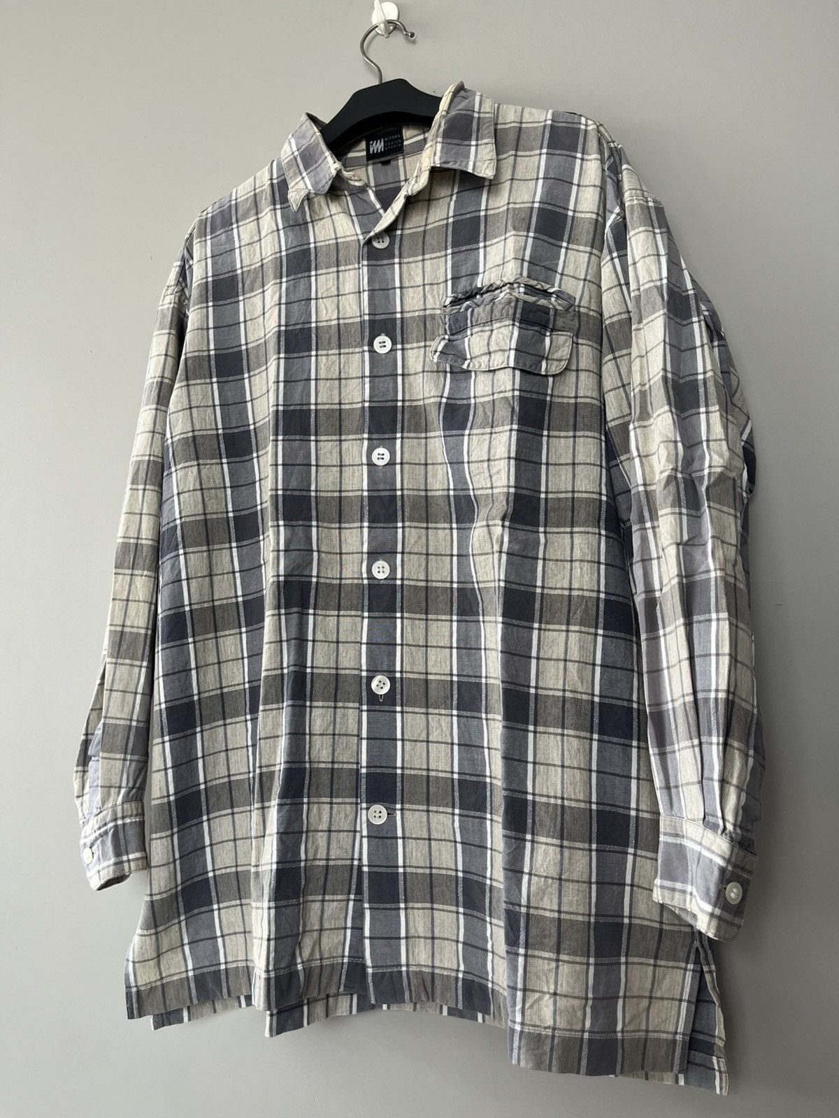 Issey Miyake ISSEY MIYAKE DESIGN STUDIO VINTAGE SHIRTS BUTTON UPS POCKET Size US M / EU 48-50 / 2 - 3 Thumbnail
