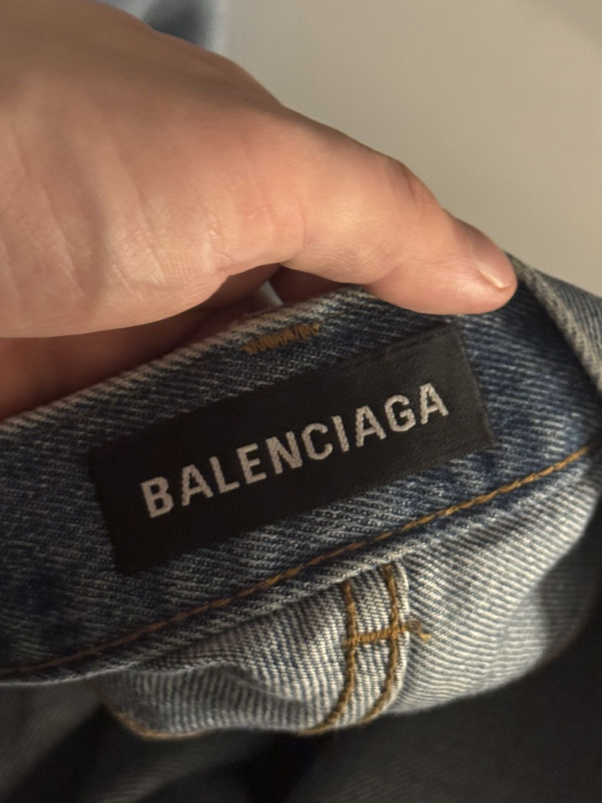 Balenciaga ✅Balenciaga Distressed blue jeans 32 Size US 32 / EU 48 - 8 Thumbnail