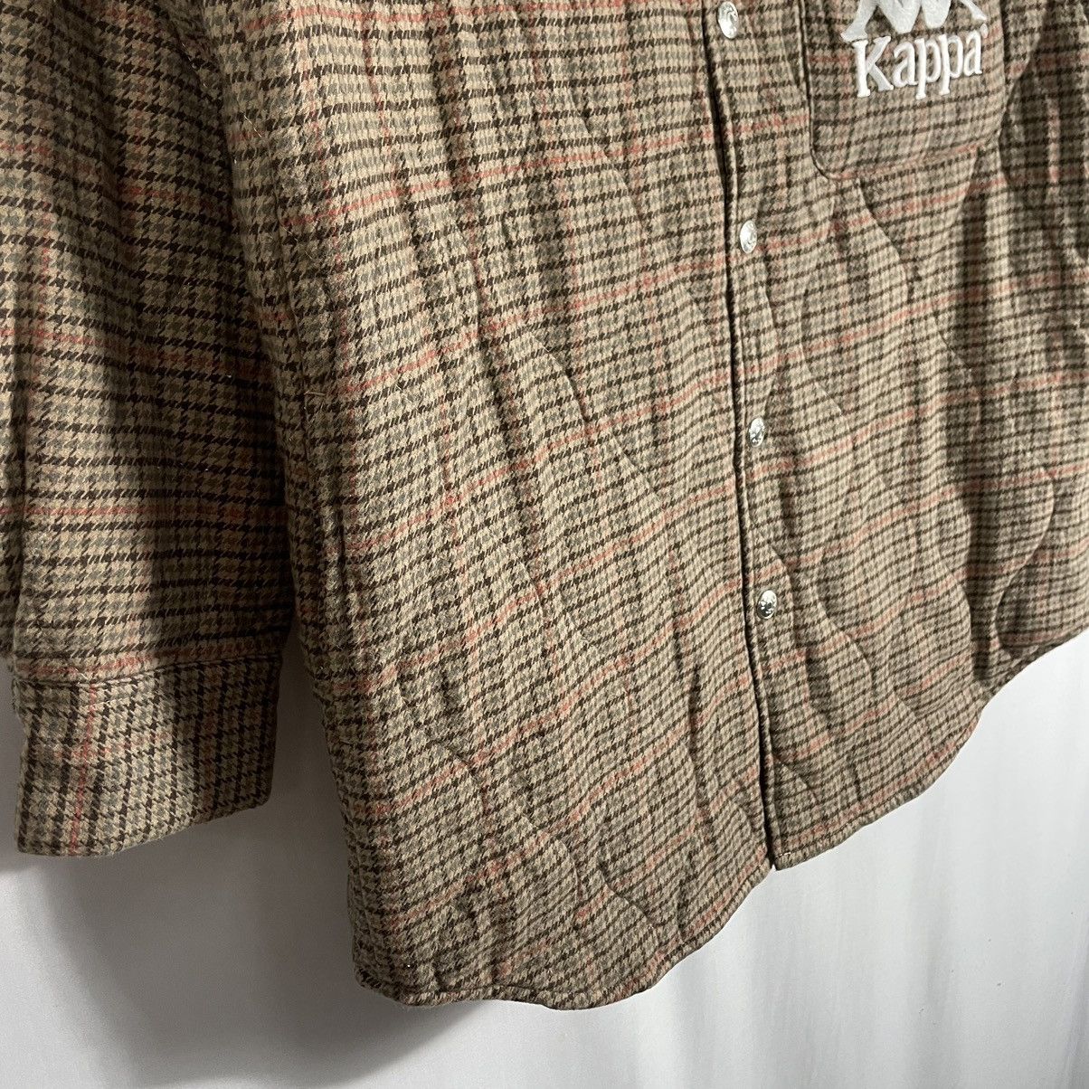 Kappa 🔥Rare🔥Kappa X GU Checkerd Plaid Styles Snap Buttons Jacket Size US M / EU 48-50 / 2 - 10 Thumbnail