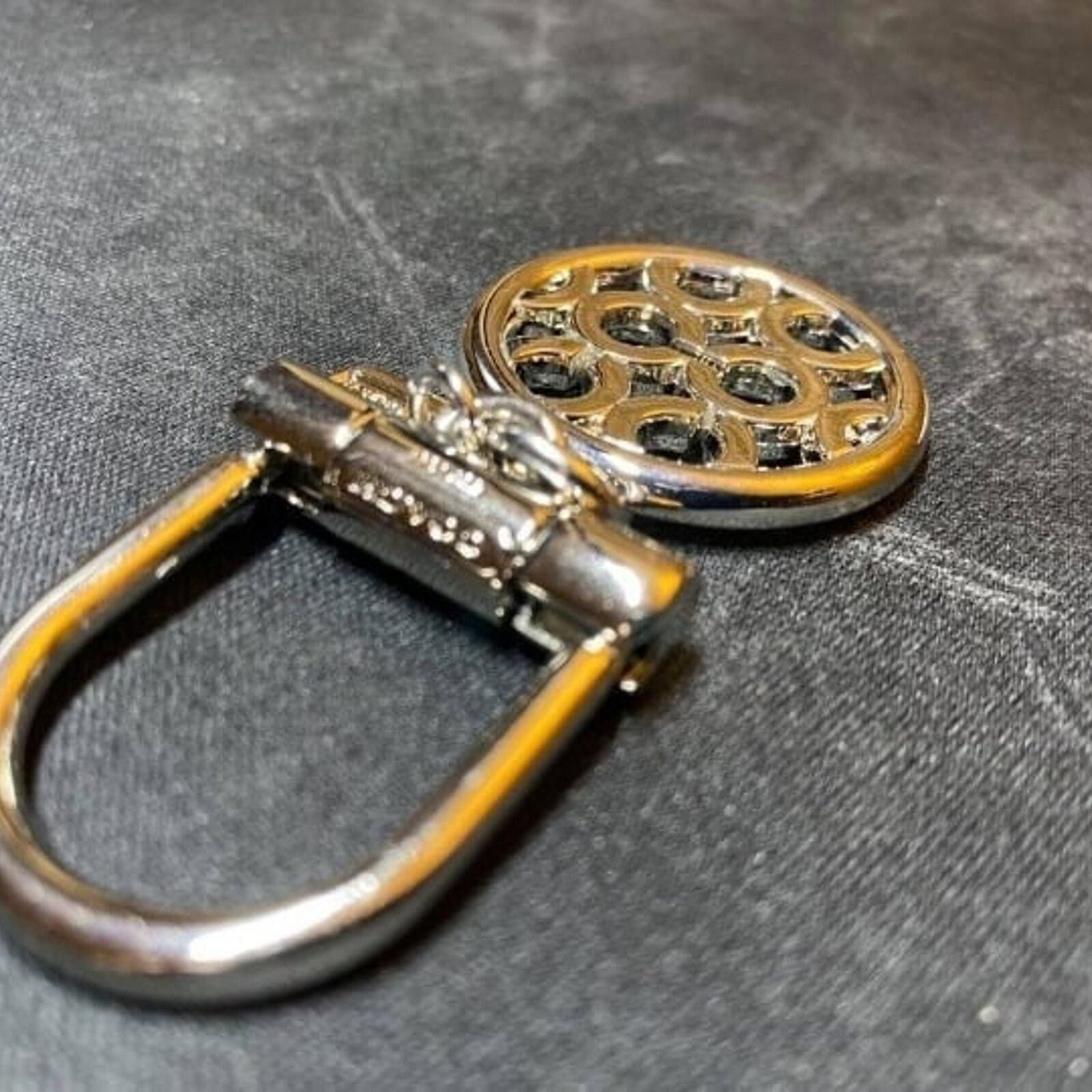 Coach Coach Keychain/KeyRing/Charm White Jewels | New Size ONE SIZE - 2 Thumbnail