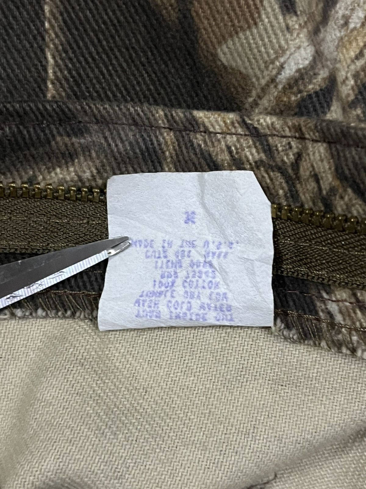 Carhartt Crazy Vintage Y2K Mossy Oak Camo Carhartt Style Baggy Pants Size US 36 / EU 52 - 12 Thumbnail