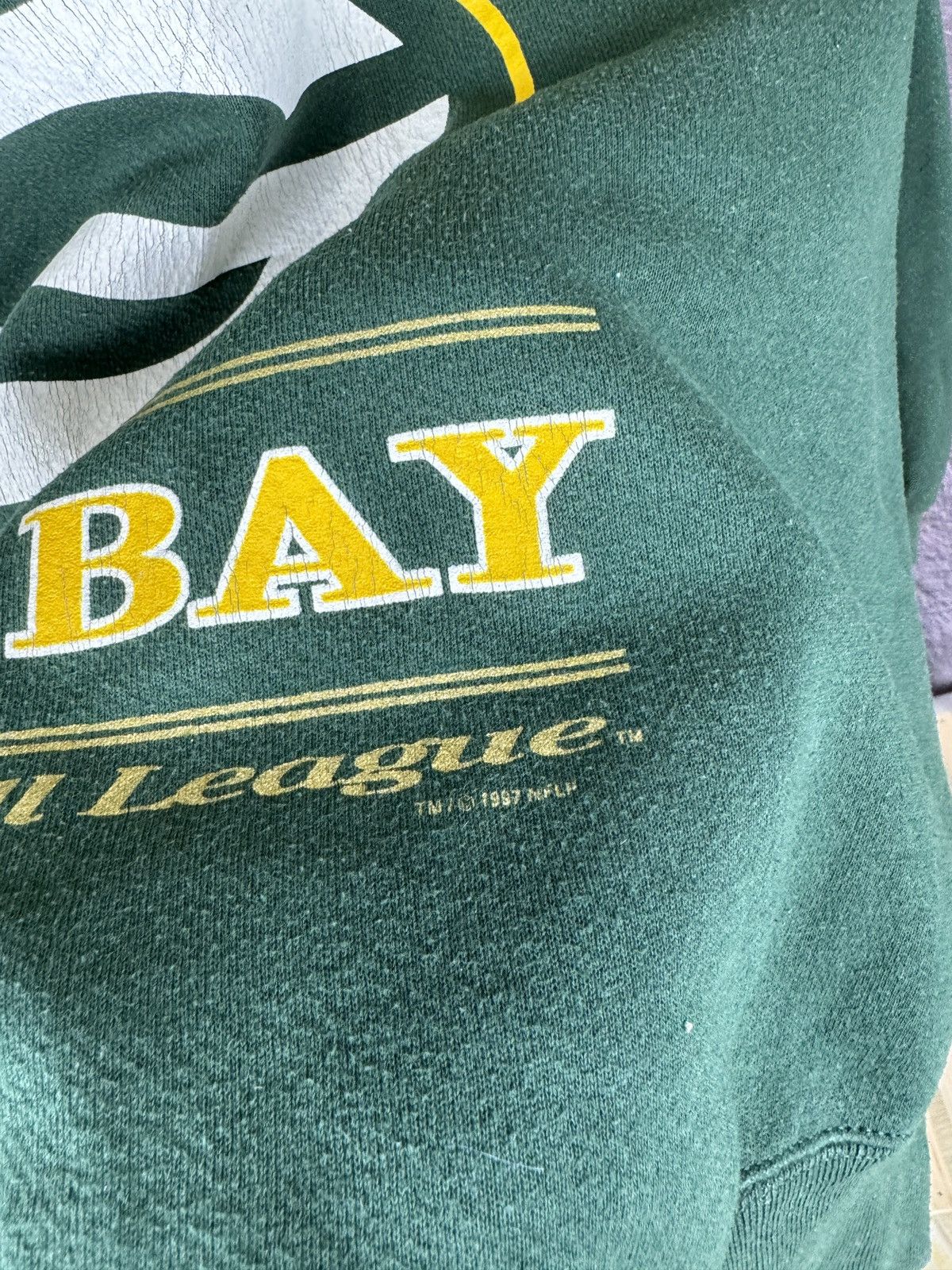 Lee × Nutmeg × Vintage Lee Sport Nutmeg vintg 1997 Packers Green Bay NFL sweatshirt Size US XL / EU 56 / 4 - 7 Thumbnail