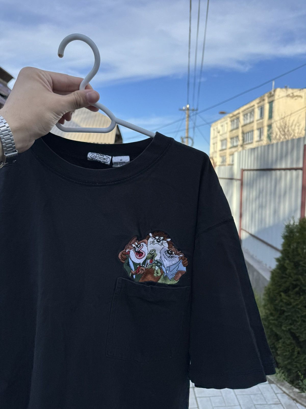 Band Tees × Vintage Looney tunes Embroided T-Shirt Size US L / EU 52-54 / 3 - 2 Thumbnail