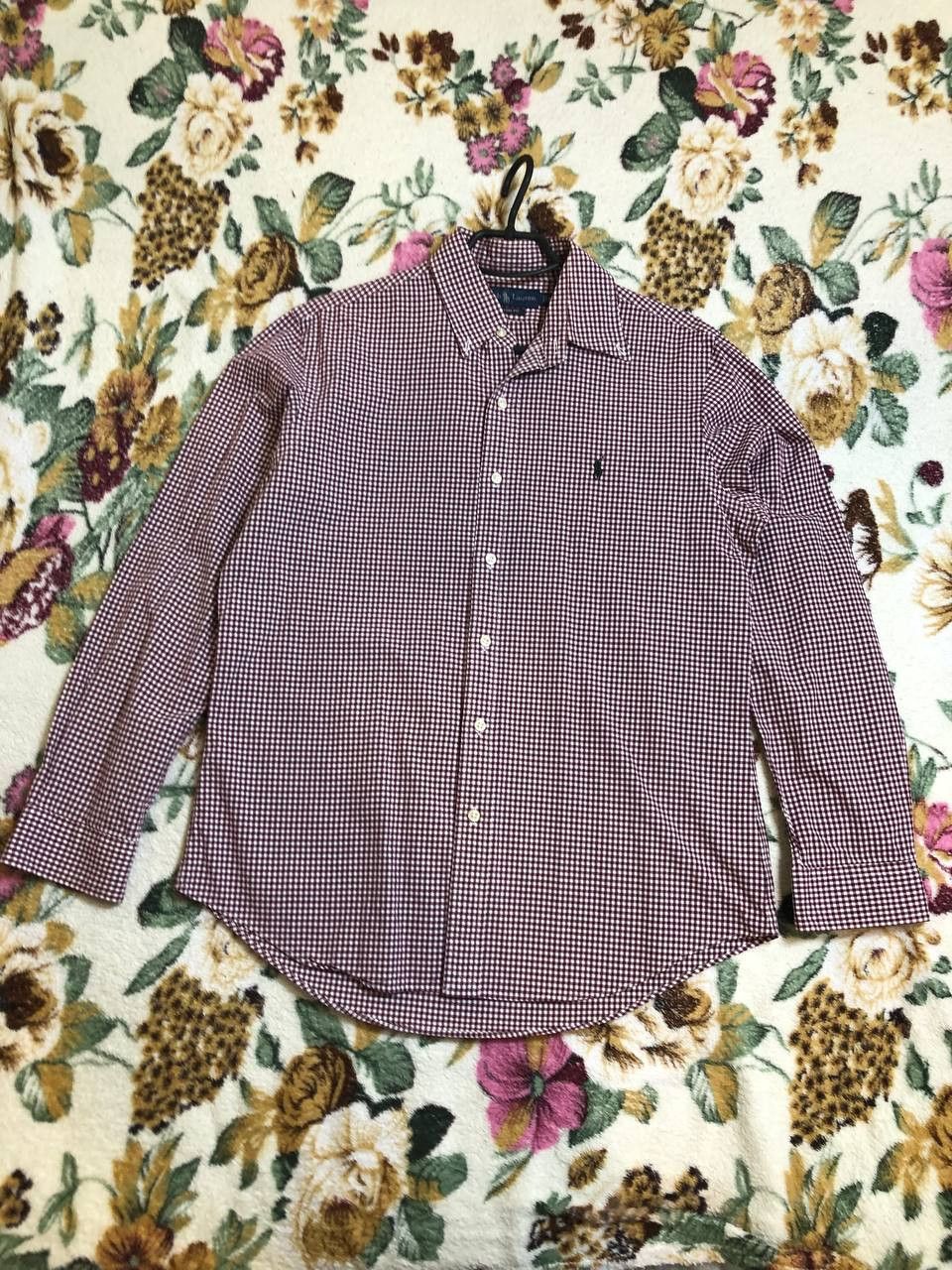 Polo Ralph Lauren Ralph Lauren Custom Fit button-down shirt in a and white Size US M / EU 48-50 / 2 - 1 Thumbnail