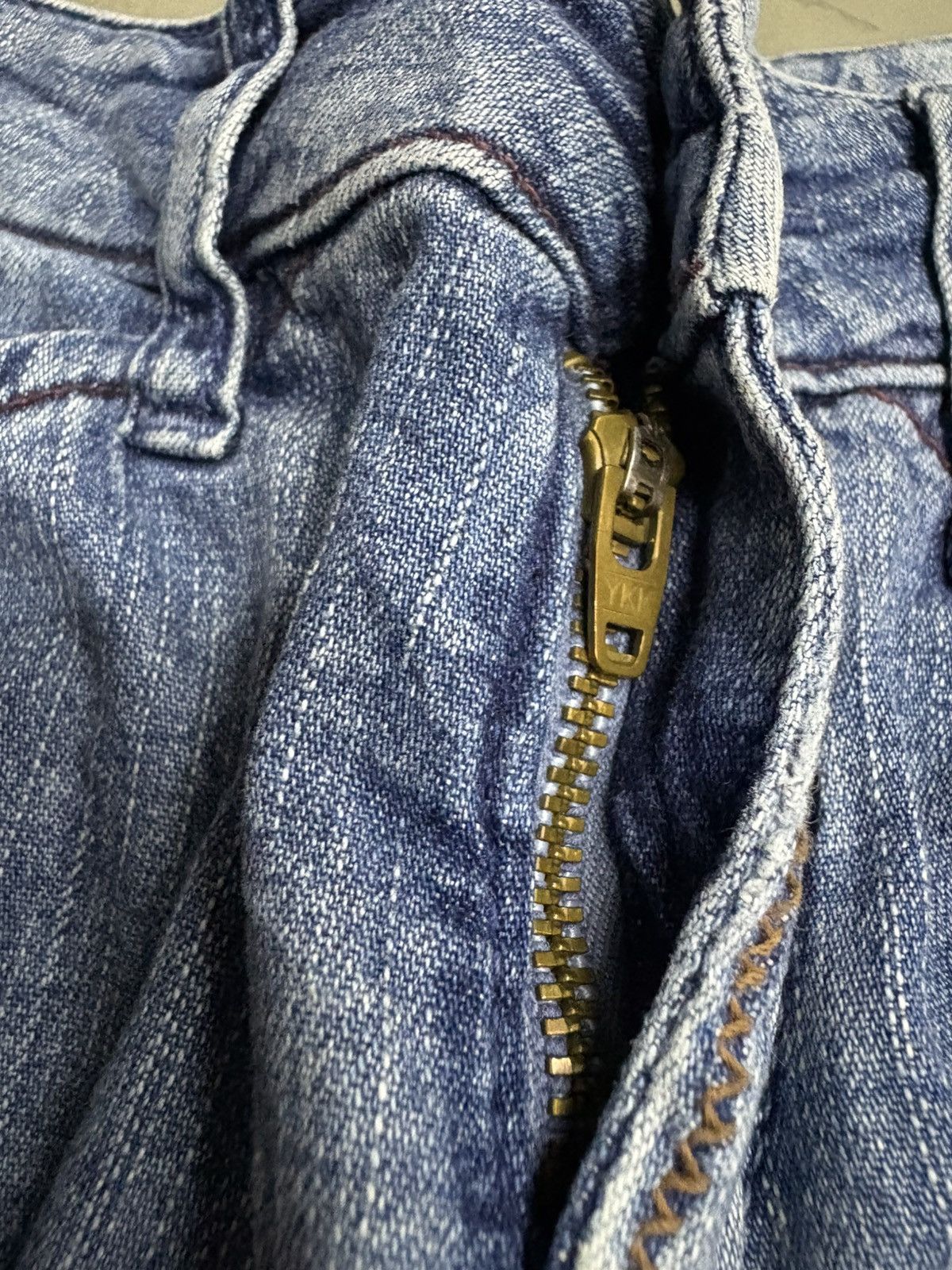 Marithe + Francois Girbaud Vintage Buckle Back Marithe+Francois Girbaud Y2K Capri Jeans Size US 28 / EU 44 - 13 Thumbnail