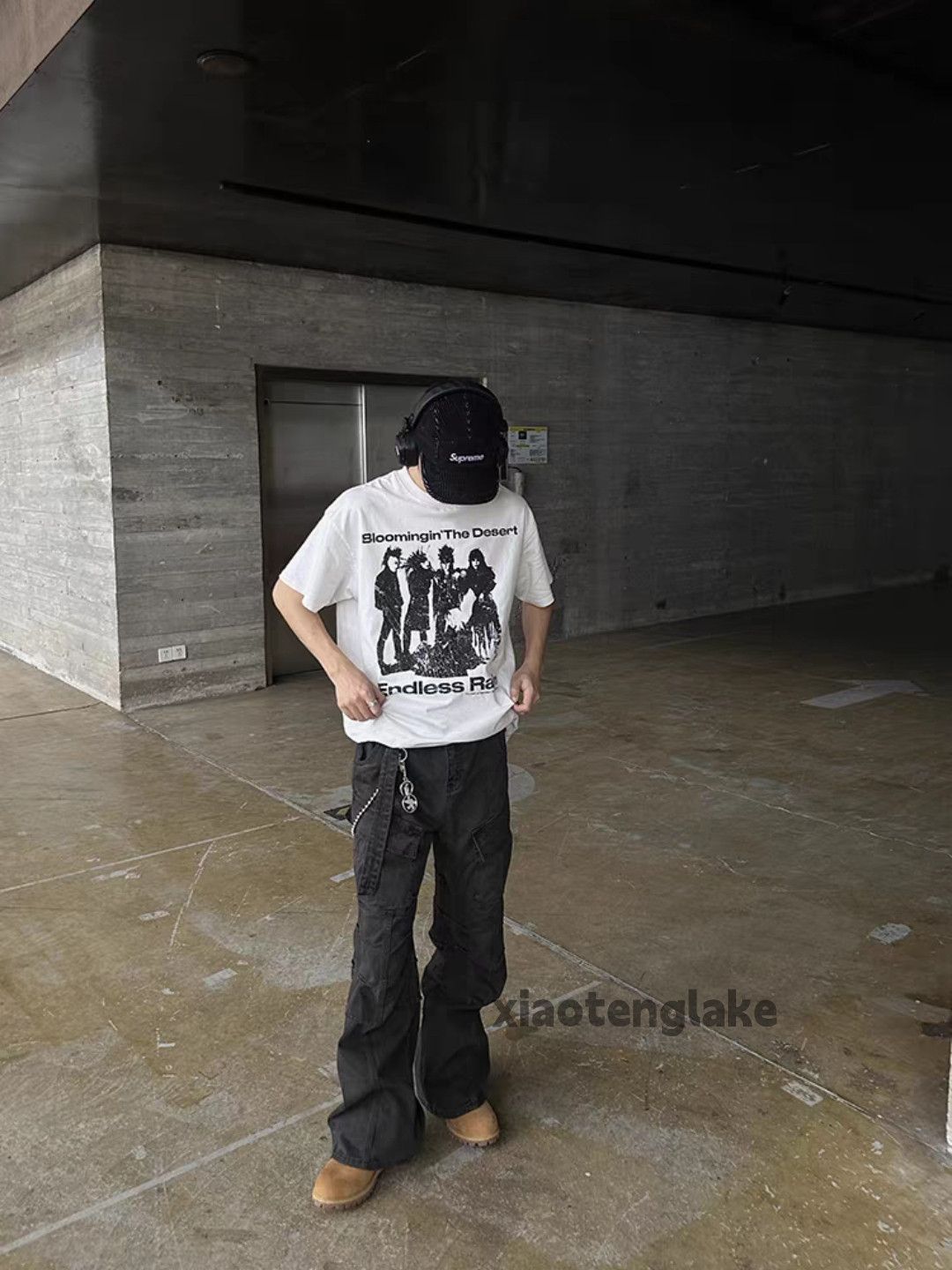 Designer Unisex outdoor utility loose baggy punk grunge pants Size US 30 / EU 46 - 6 Thumbnail