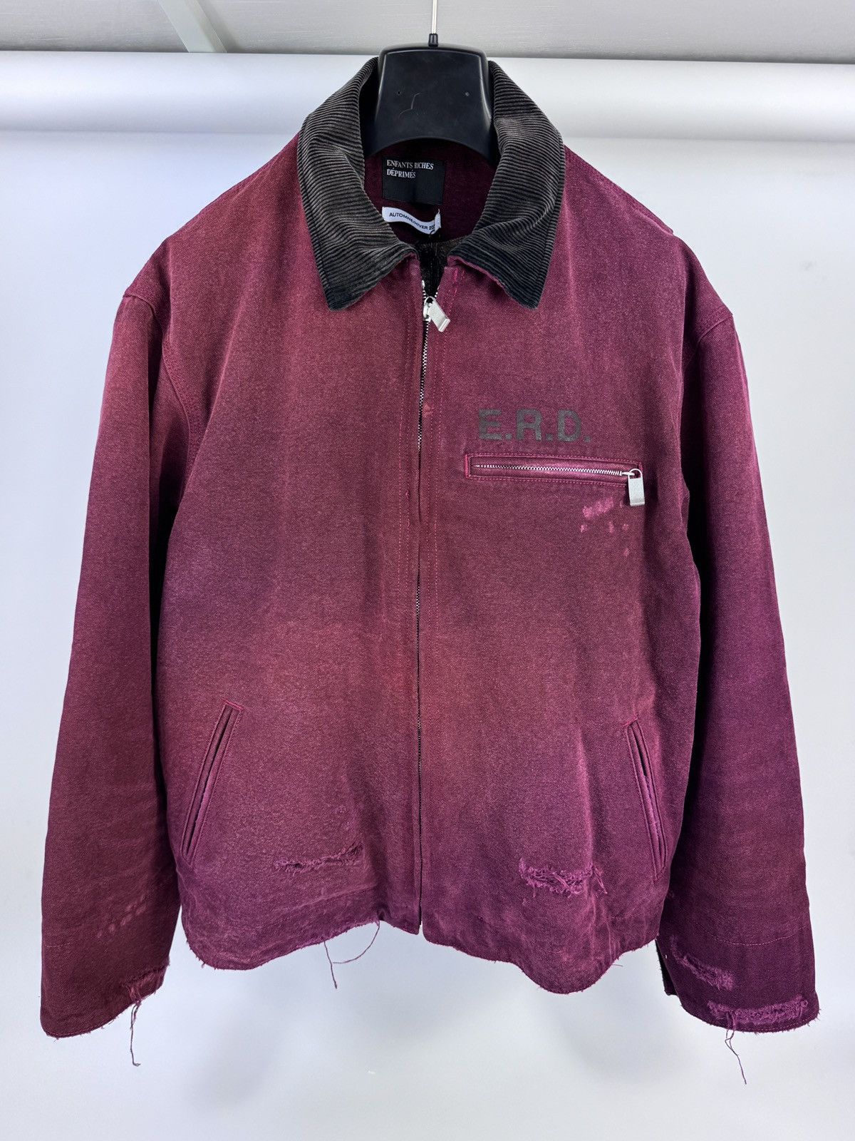 Enfants Riches Deprimes LOGO PRINT DISTRESSED JACKET Size US L / EU 52-54 / 3 - 2 Thumbnail