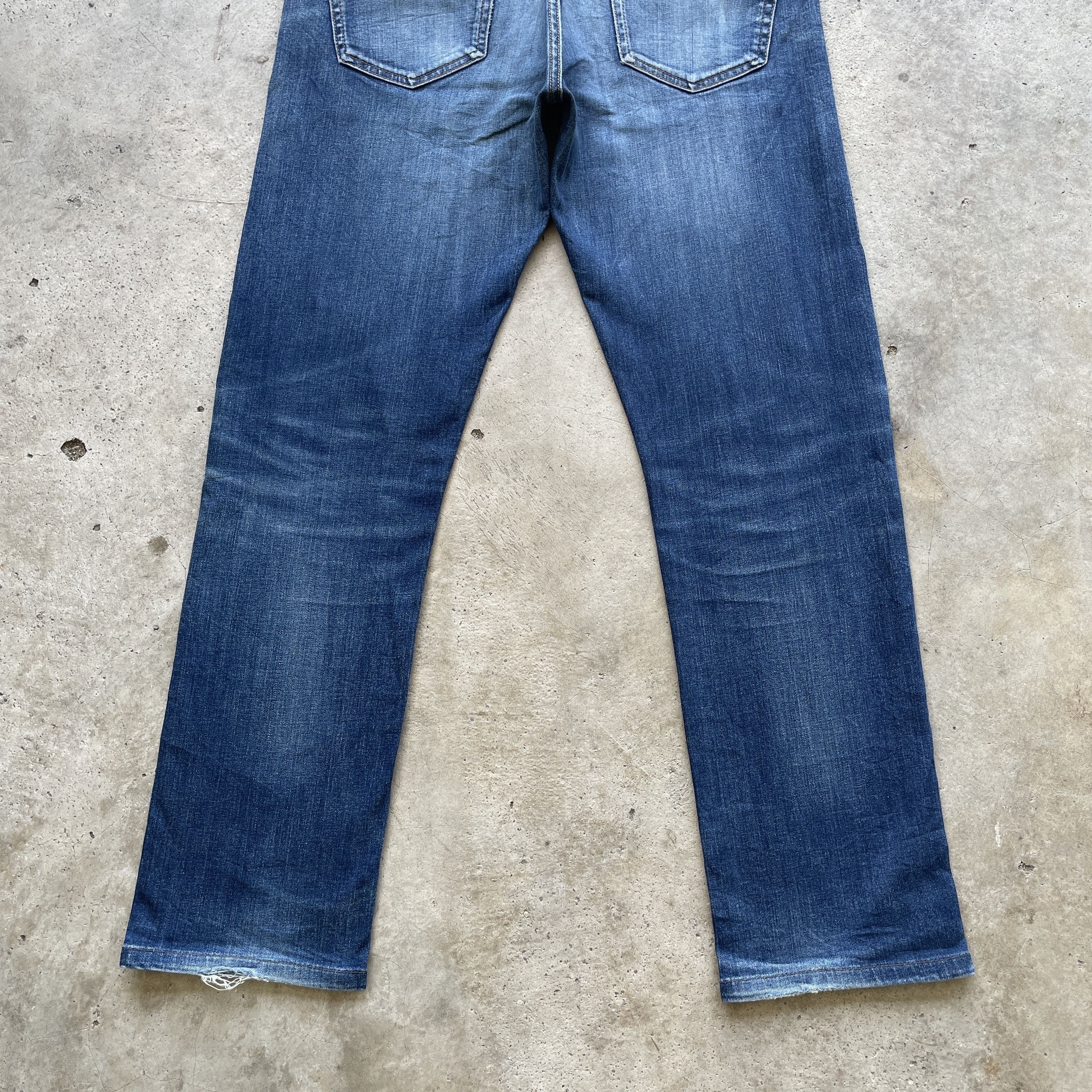 Other VINTAGE JAPANESE JEANS FADED DENIM DISTRESSED PANTS W34x30 Size US 34 / EU 50 - 9 Thumbnail