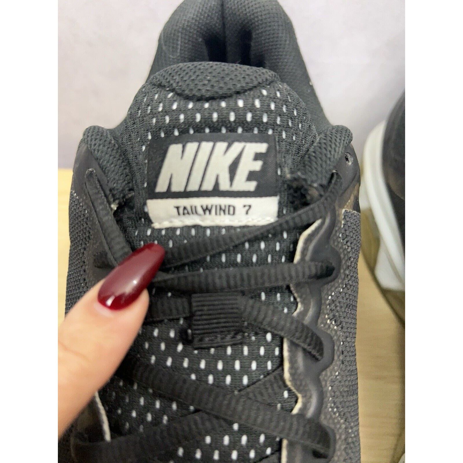 Nike Nike Air Max Tailwind 7 Running Sneakers Size 13 Black Gray Size US 13 / EU 46 - 3 Thumbnail