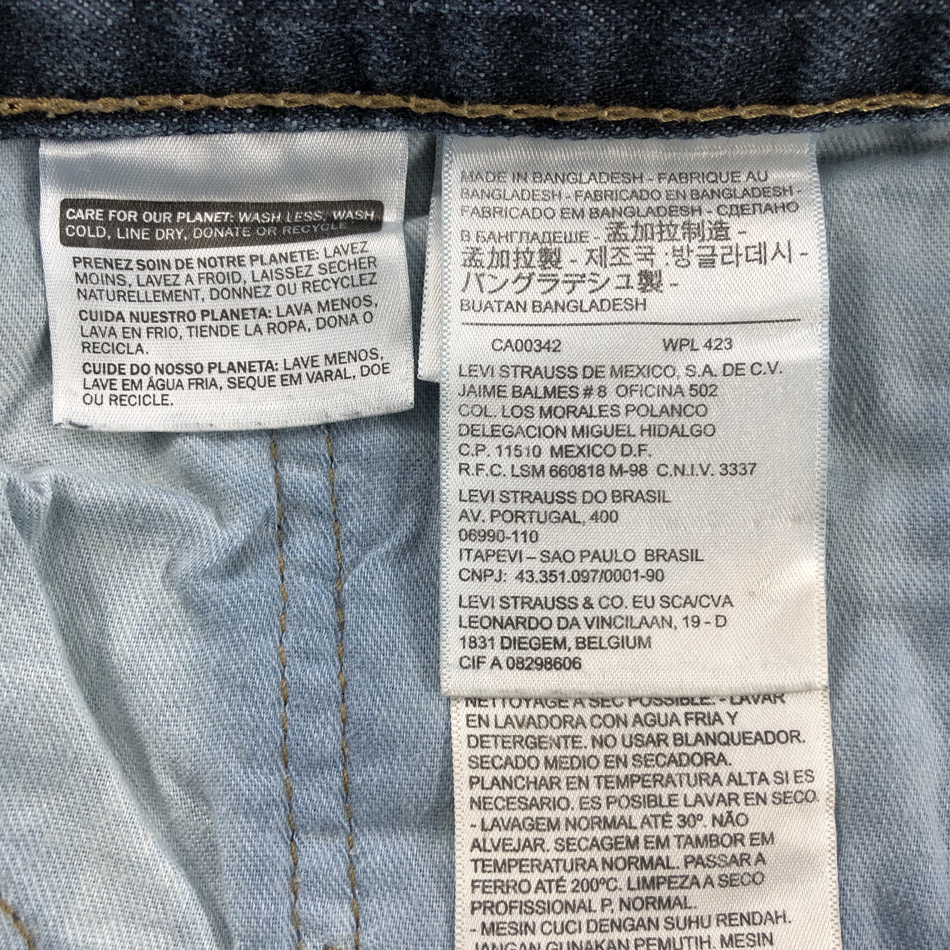 Levi's × Vintage Vintage Blue Wash Levis 514 Jeans-JM1858 Size US 39 - 10 Thumbnail