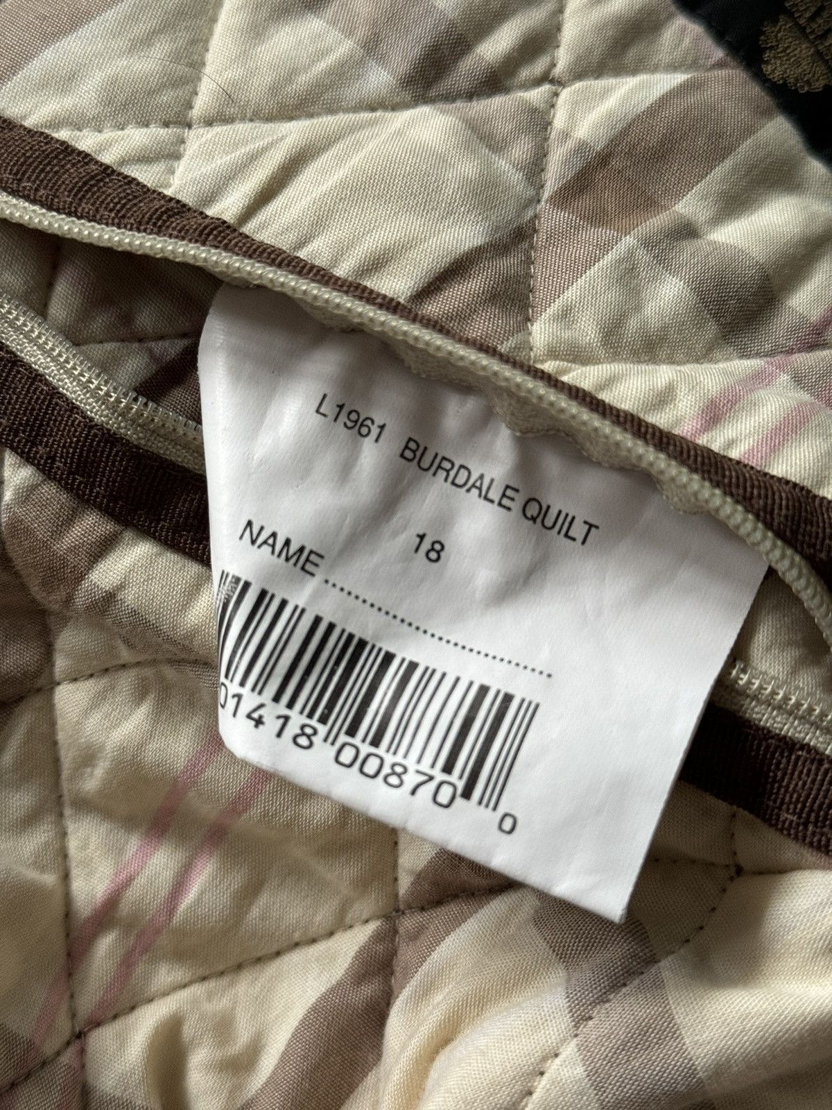 Barbour × Designer × Vintage Barbour burdale quilted jacket Size XL / US 12-14 / IT 48-50 - 9 Thumbnail