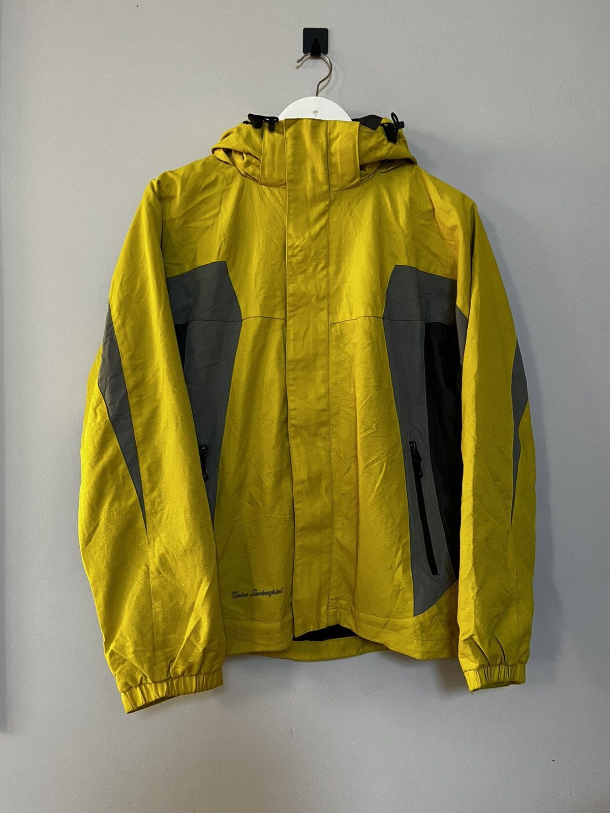 Designer × Tonino Lamborghini Yellow raincoat gorpcore tonino Lamborghini Size US M / EU 48-50 / 2 - 1 Thumbnail