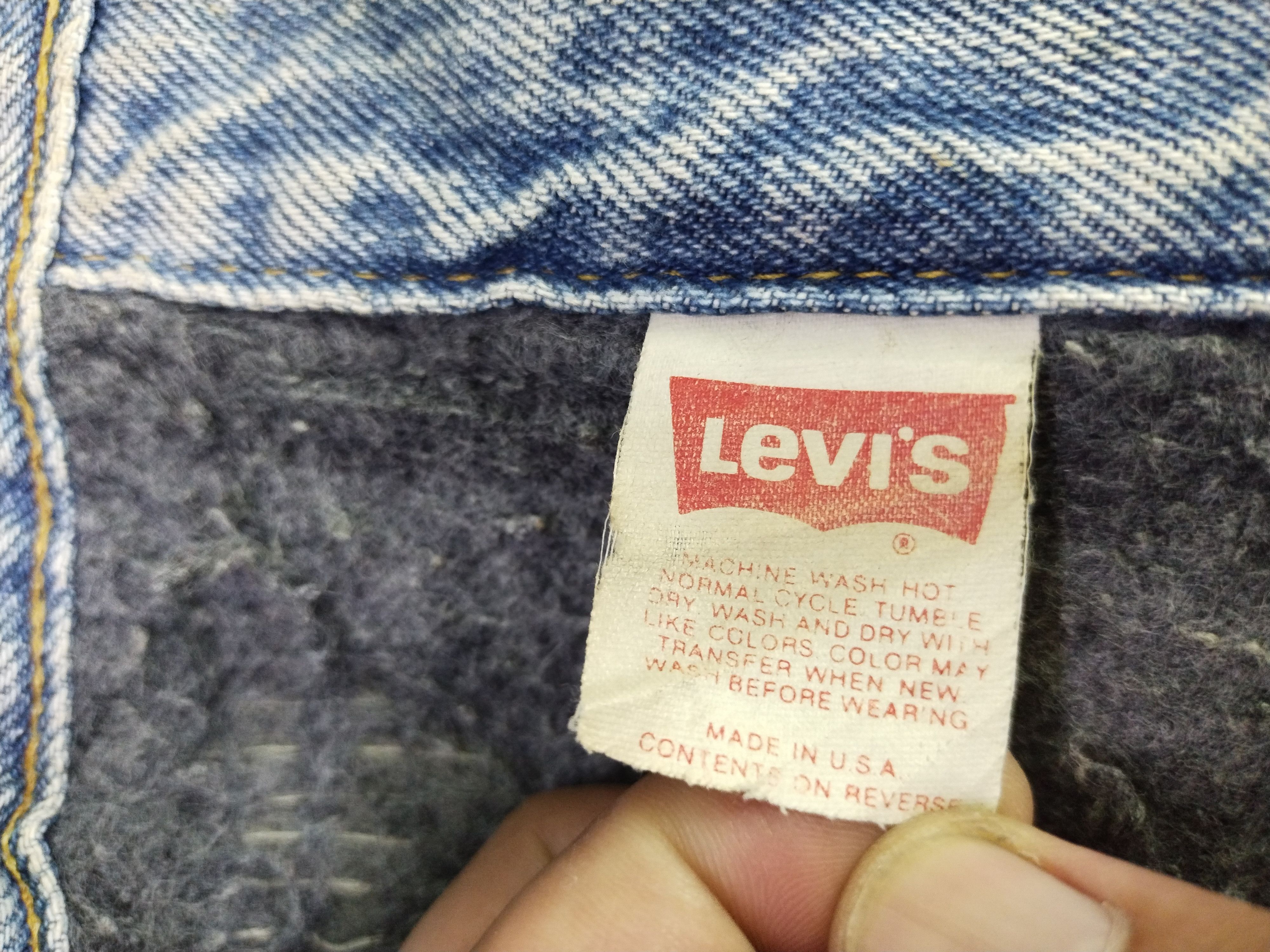 If Six Was Nine × Levi's × Levi's Vintage Clothing Rare Vintage Levi's Trucker Denim Jacket Size US M / EU 48-50 / 2 - 17 Thumbnail