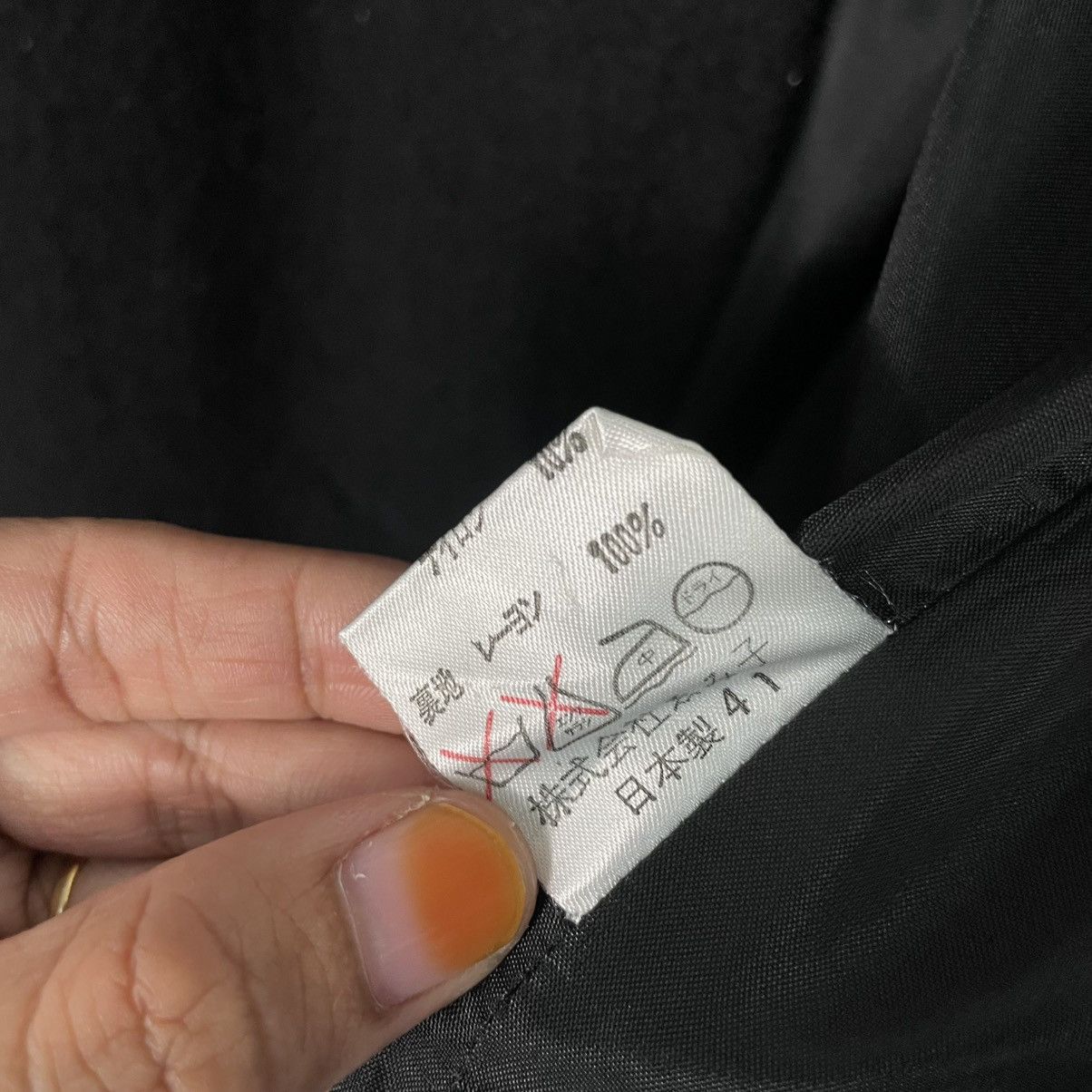 Japanese Brand Nice Design Emico Black Wool Overcoat Size M / US 6-8 / IT 42-44 - 18 Thumbnail