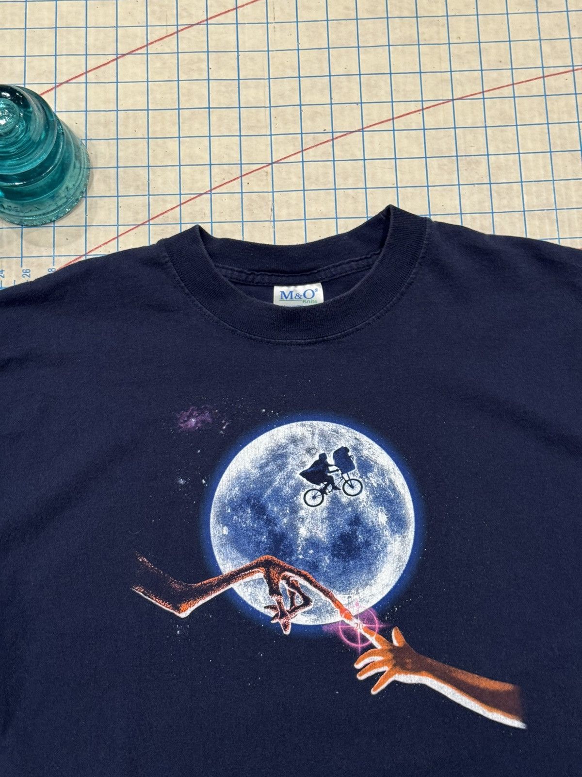 Vintage Vintage E.T. The 20th Anniversary Graphic Tee M&O Knits XL Size US XL / EU 56 / 4 - 4 Thumbnail