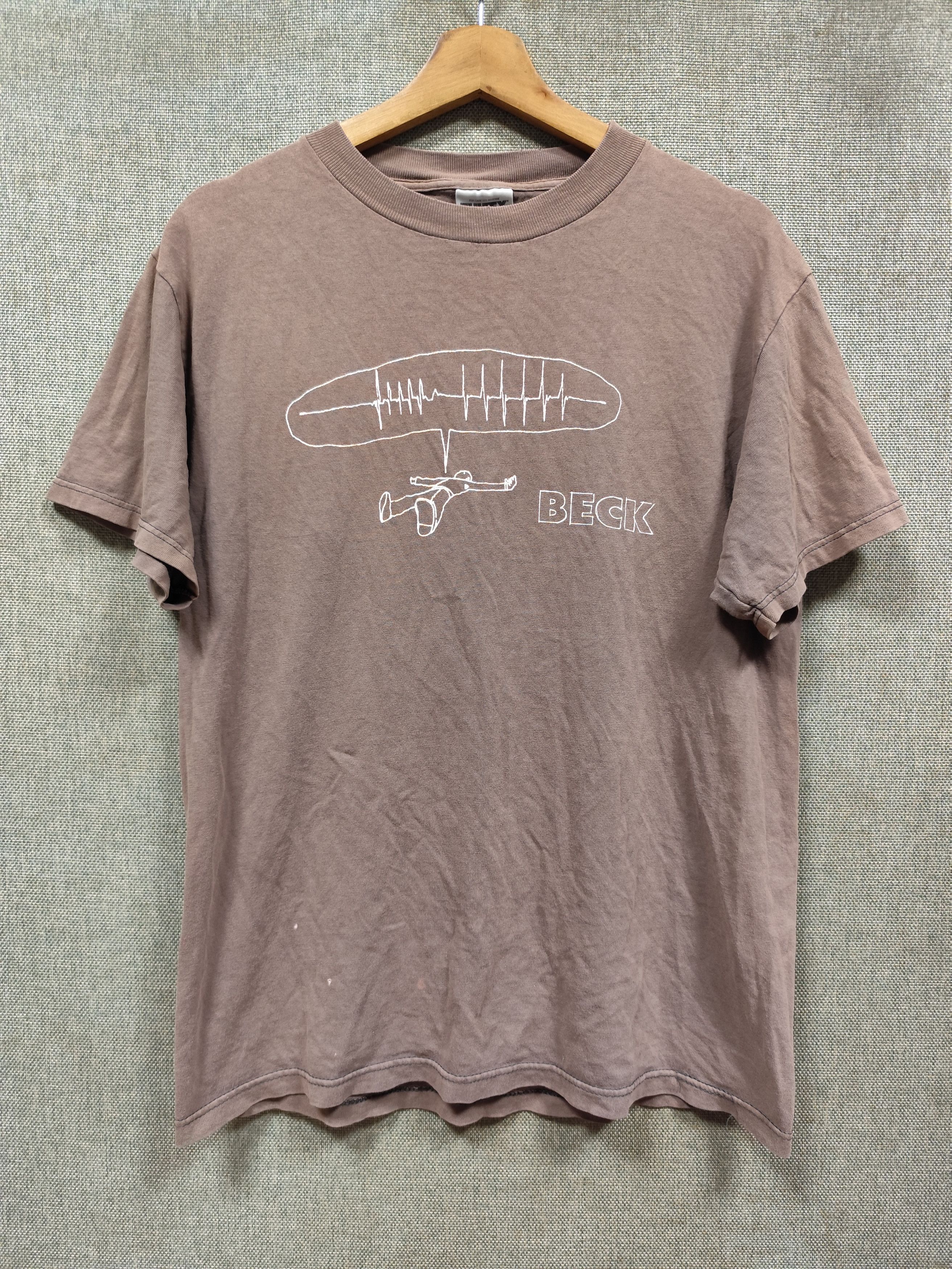Band Tees Vintage 90s Beck Odelay Tour Shirt Tultex Tag Size US M / EU 48-50 / 2 - 1 Thumbnail