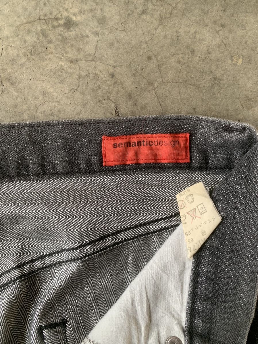 Japanese Brand × semanticdesign Semantic Design Sensation Bootcut Jeans Size US 30 / EU 46 - 7 Thumbnail