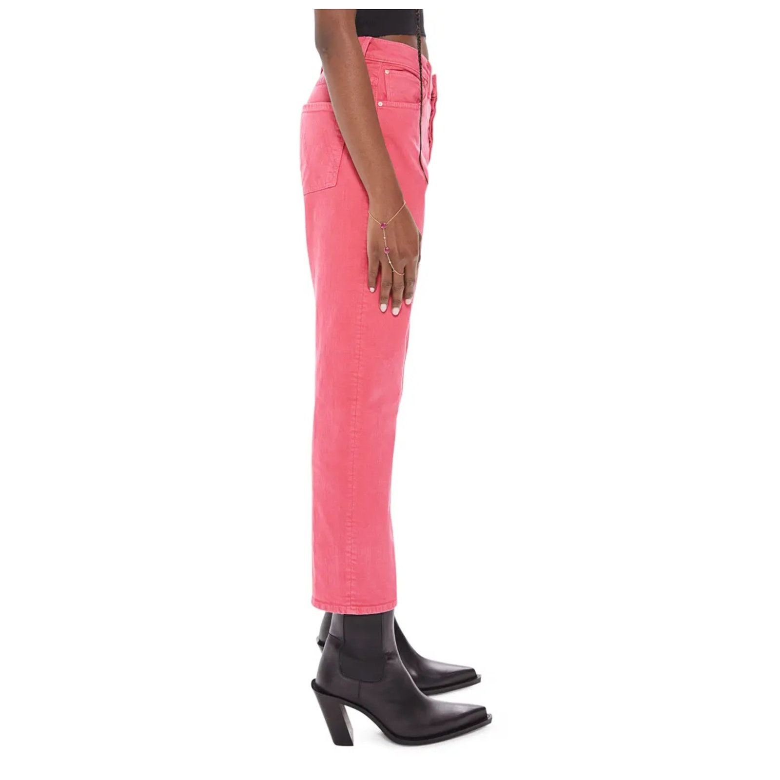 MOTHER MOTHER The Ditcher Crop High Waist Jeans Size 26 Size 26" / US 2 / IT 38 - 5 Thumbnail