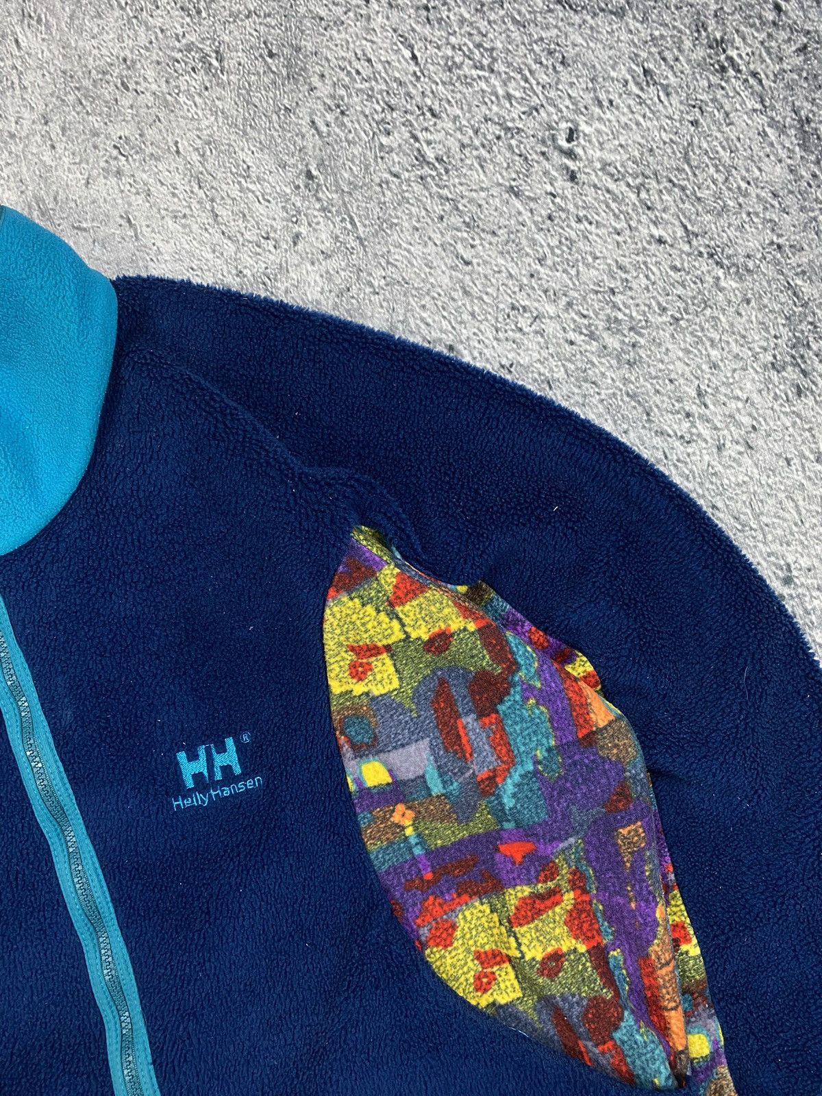 Helly Hansen × Vintage Vintage Half zip Helly Hansen Fleece Size US L / EU 52-54 / 3 - 3 Thumbnail