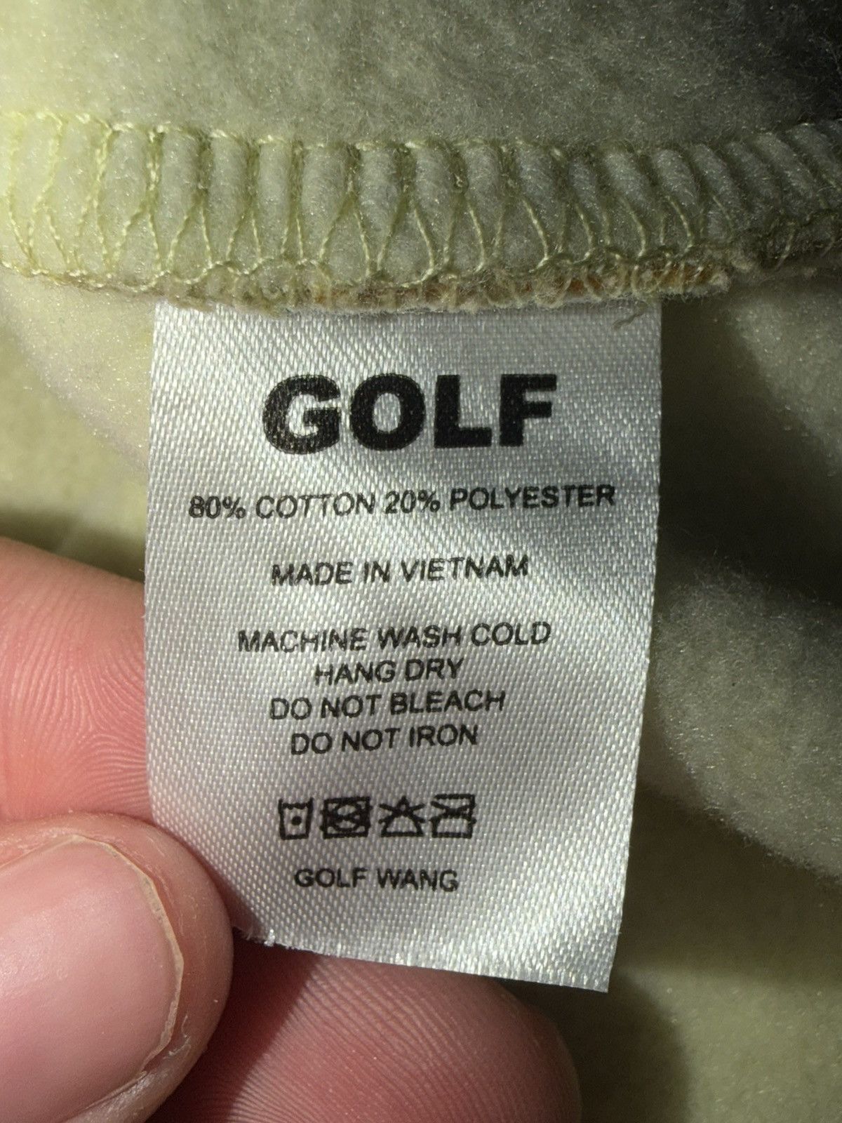 Golf Wang Golf Wang Dirt Hoodie Lime Green Sweatshirt Size US L / EU 52-54 / 3 - 6 Thumbnail