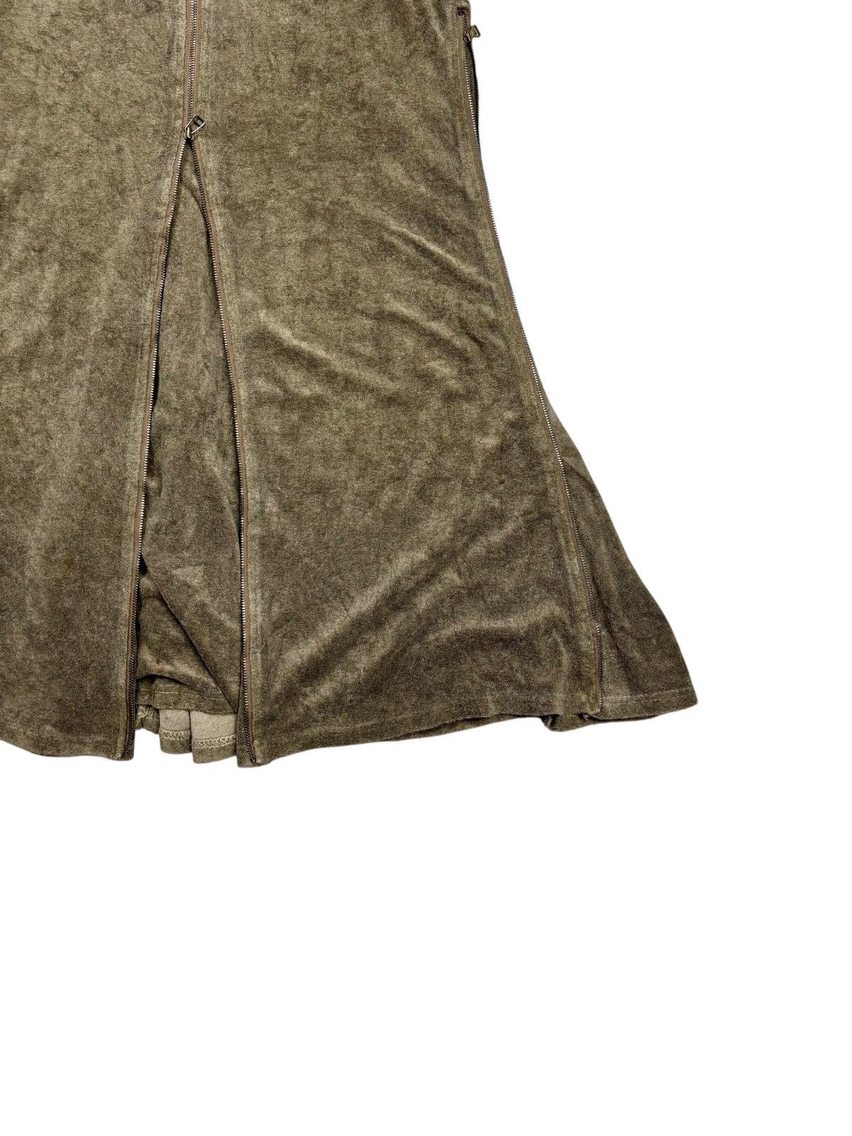 GOA 2000s GOA - Apocalypse Style Velvet Skirt Size 29" - 7 Thumbnail