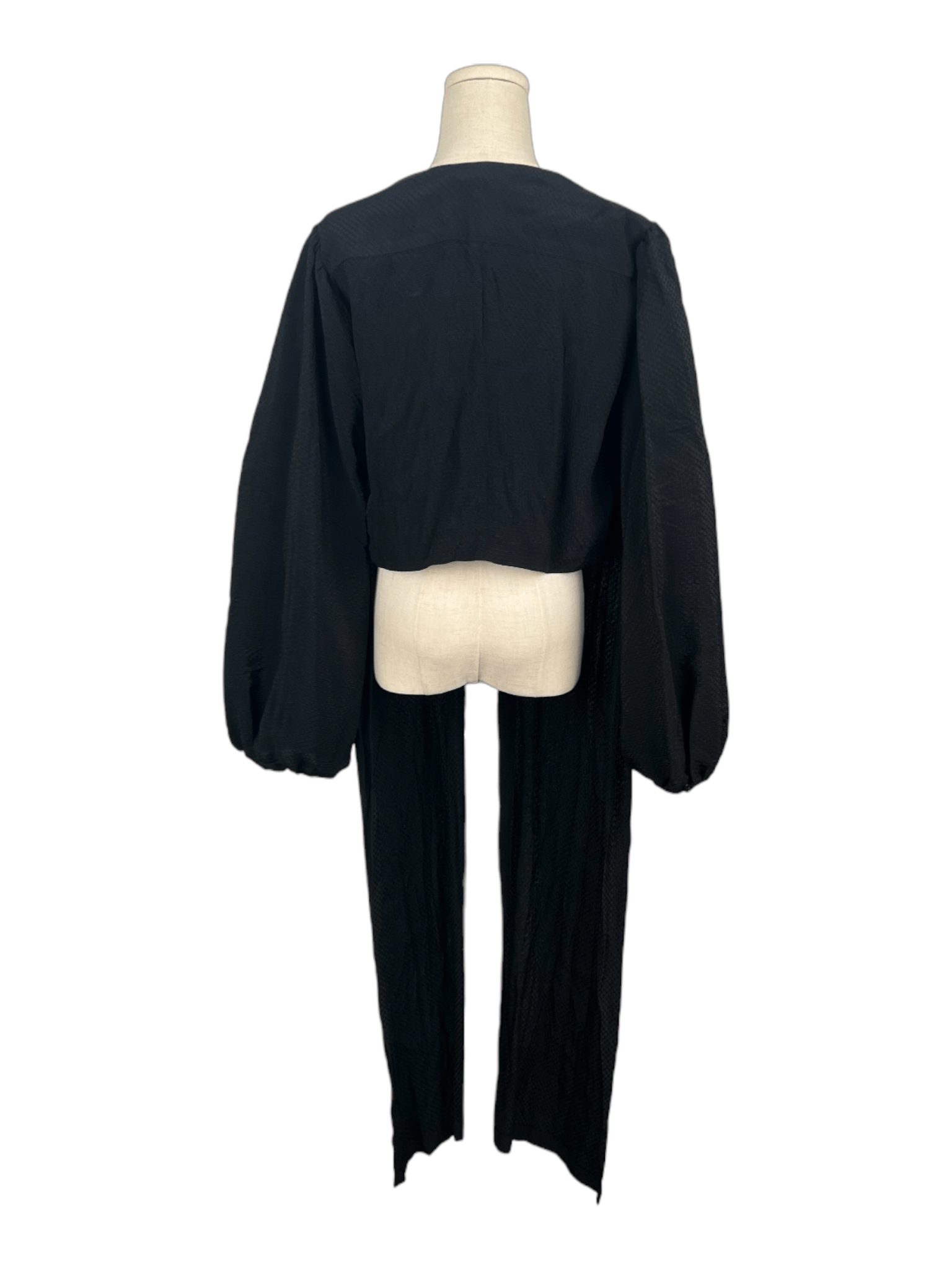 Chloe Chloe Black Wrapped Top With Gold Buckle Size M / US 6-8 / IT 42-44 - 2 Thumbnail