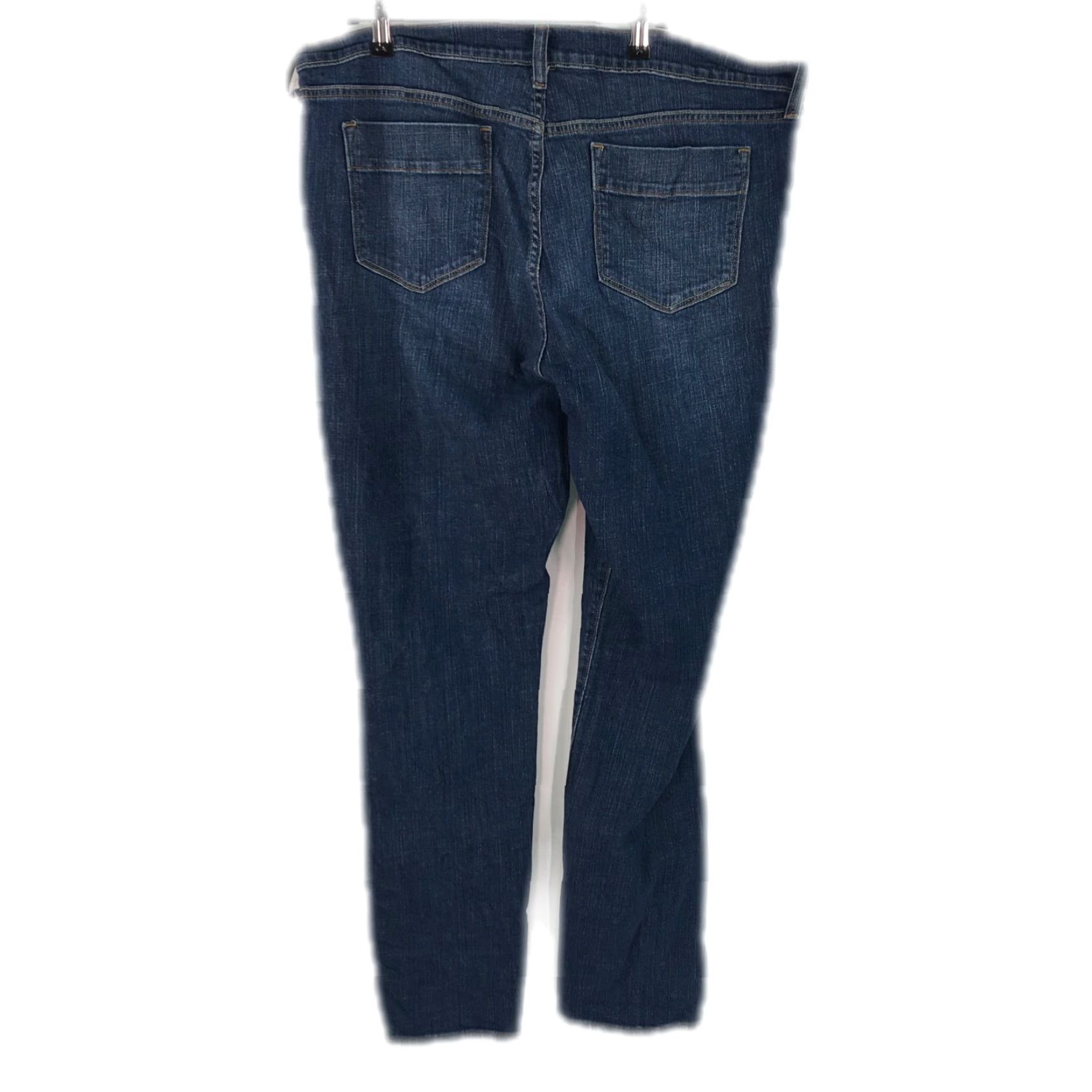 Old Navy Old Navy Jeans Womens Size 16 Blue Denim Straight Stretch Casual 30in 5-Pocket Size 38" / US 16 / IT 52 - 2 Thumbnail