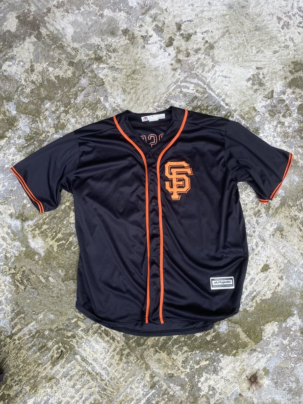 Majestic MAJESTIC SAN FRANCISCO GIANTS BUSTER POSEY #28 MLB JERSEY Size US XXL / EU 58 / 5 - 2 Thumbnail