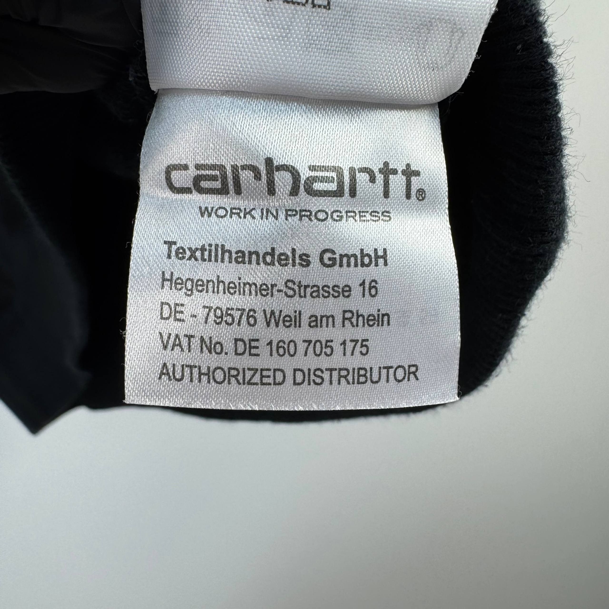 Carhartt Carhartt Big Logo Crewneck Sweatshirt Black Mens Size M Size US M / EU 48-50 / 2 - 6 Thumbnail