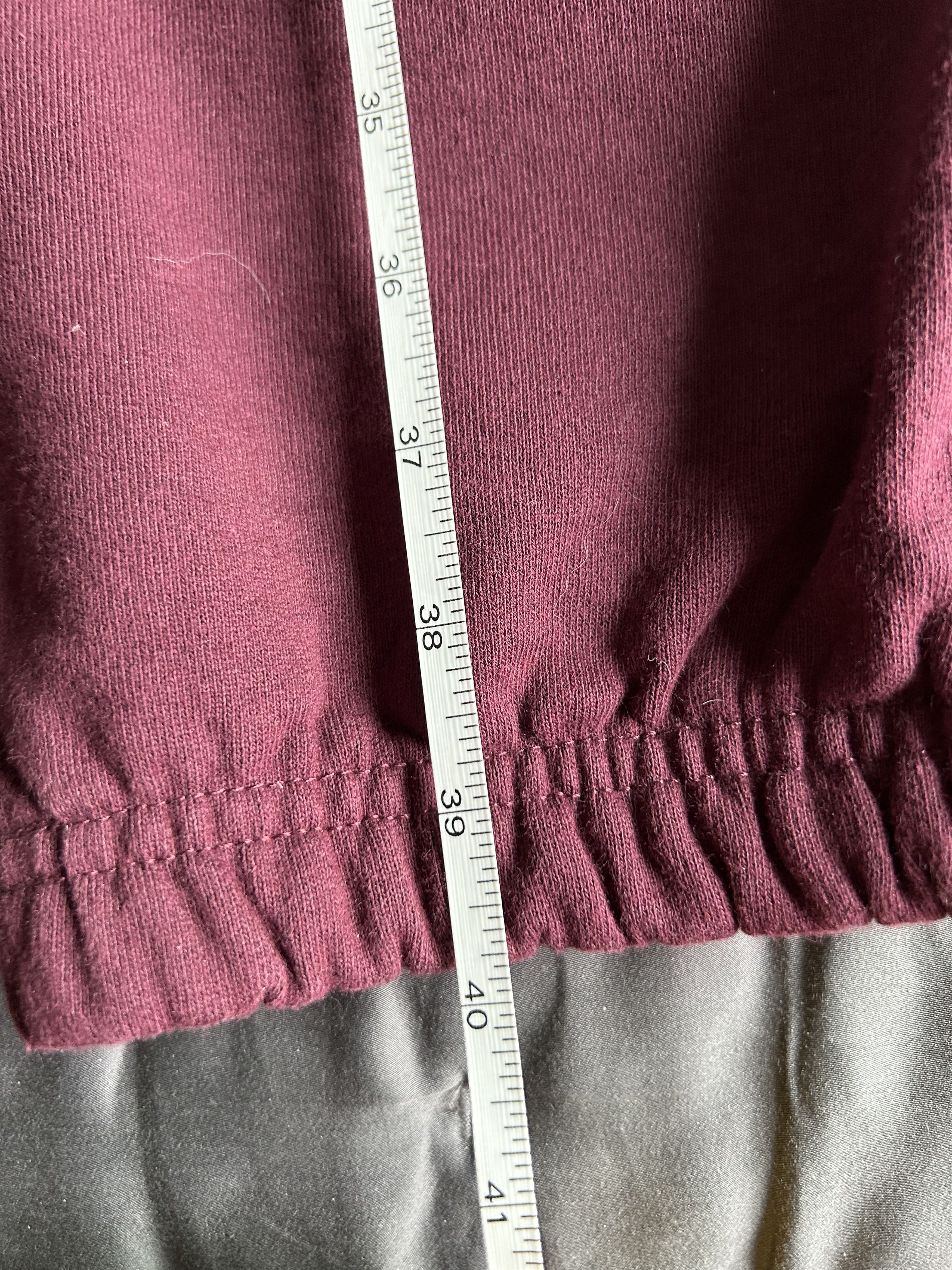 Noah Color Block Sweatpants XL Extra Large Maroon / Grey EUC Size US 36 / EU 52 - 9 Thumbnail