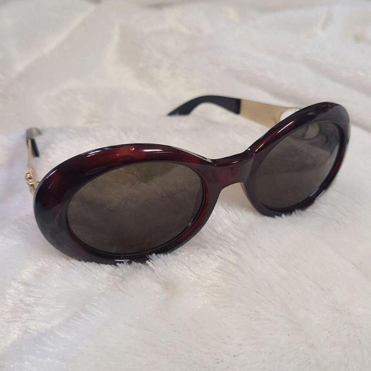 Versace Gianni Versace 1996 Oval Medusa Sunglasses Mod 403 Col 900 Size ONE SIZE - 3 Thumbnail
