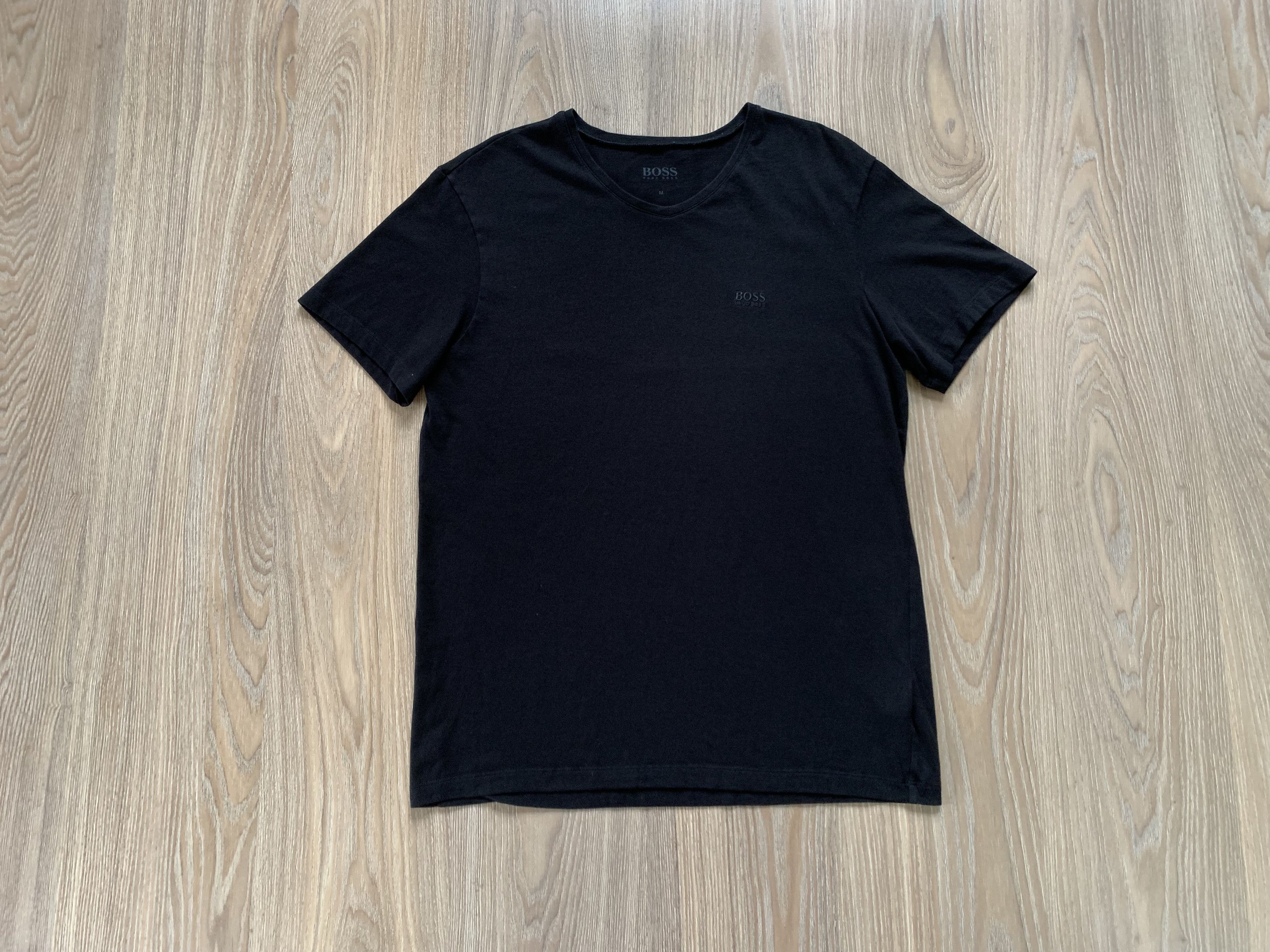 Hugo Boss Mens Hugo Boss Basic Black T Shirt Size US L / EU 52-54 / 3 - 9 Thumbnail