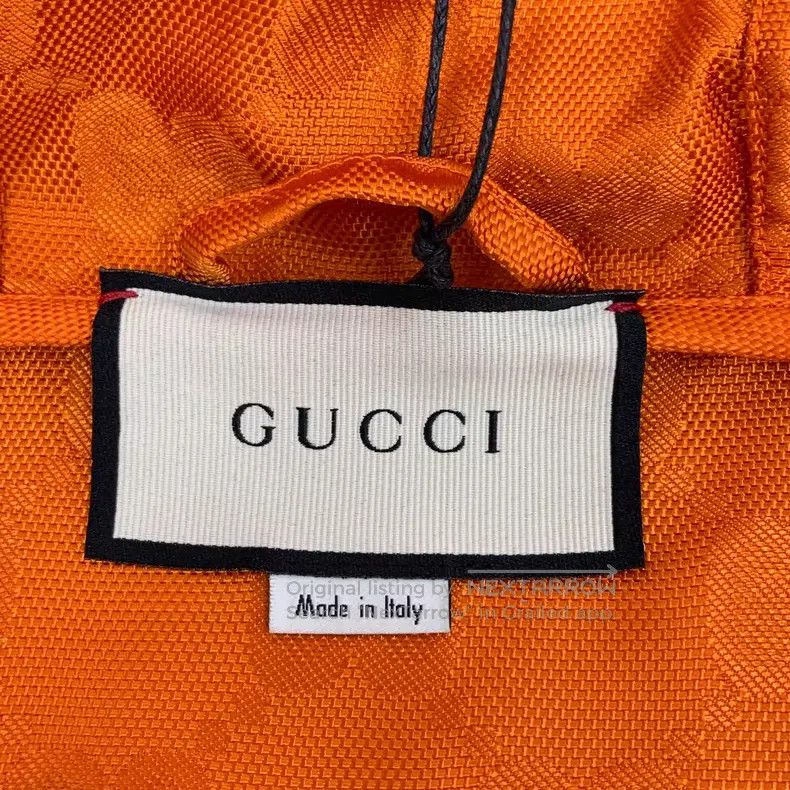 Gucci Gucci Orange logo old flower full print hooded drawstring Size US XS / EU 42 / 0 - 5 Thumbnail
