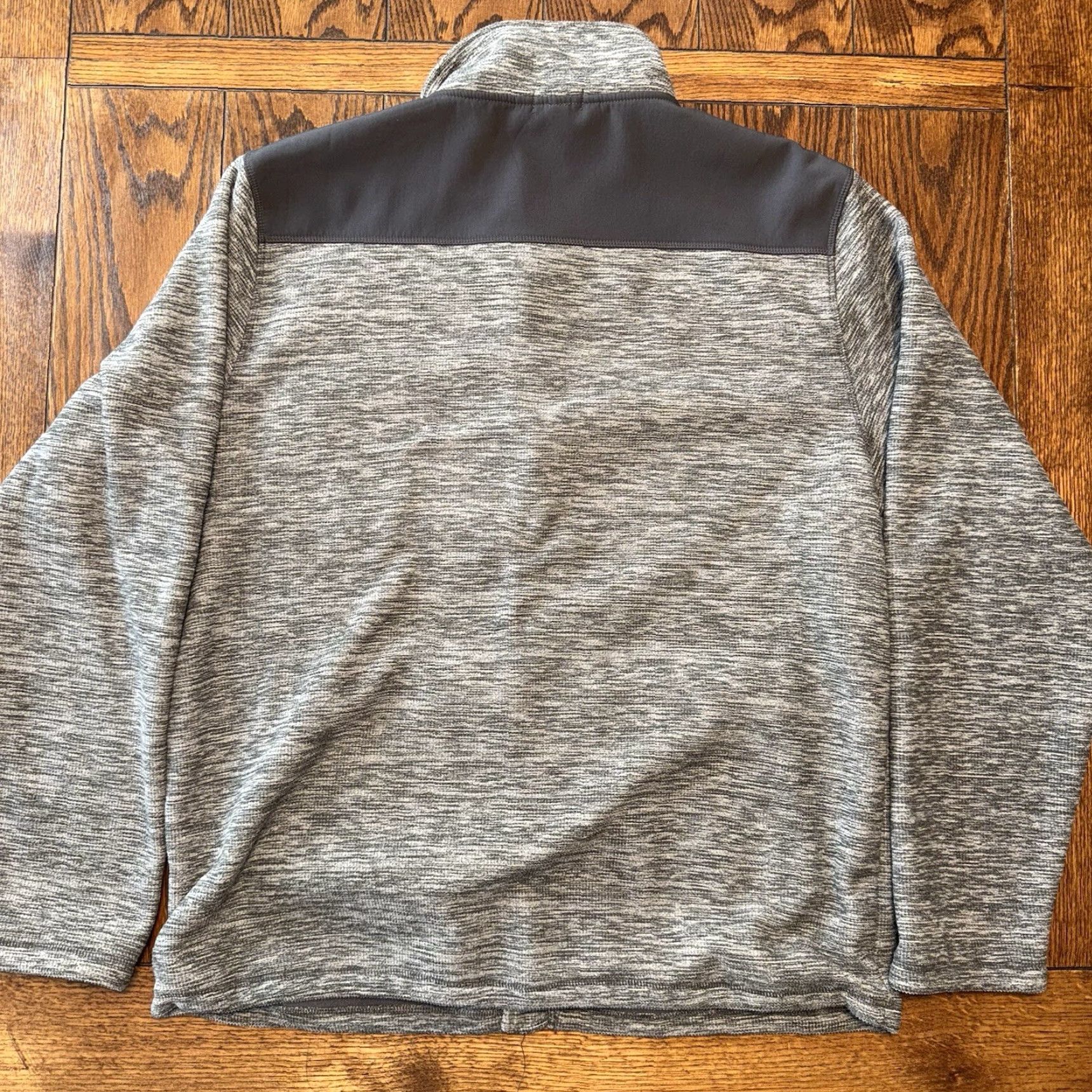Vintage Low Country Livin Men's XXL Gray Fleece Full Zip Jacket Pockets Size US XXL / EU 58 / 5 - 7 Thumbnail