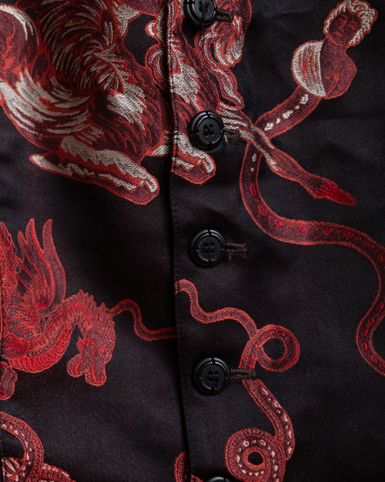 Jean Paul Gaultier JEAN PAUL GAULTIER Le Grand Voyage Taurus Vest, 1994 Size 38R - 5 Thumbnail