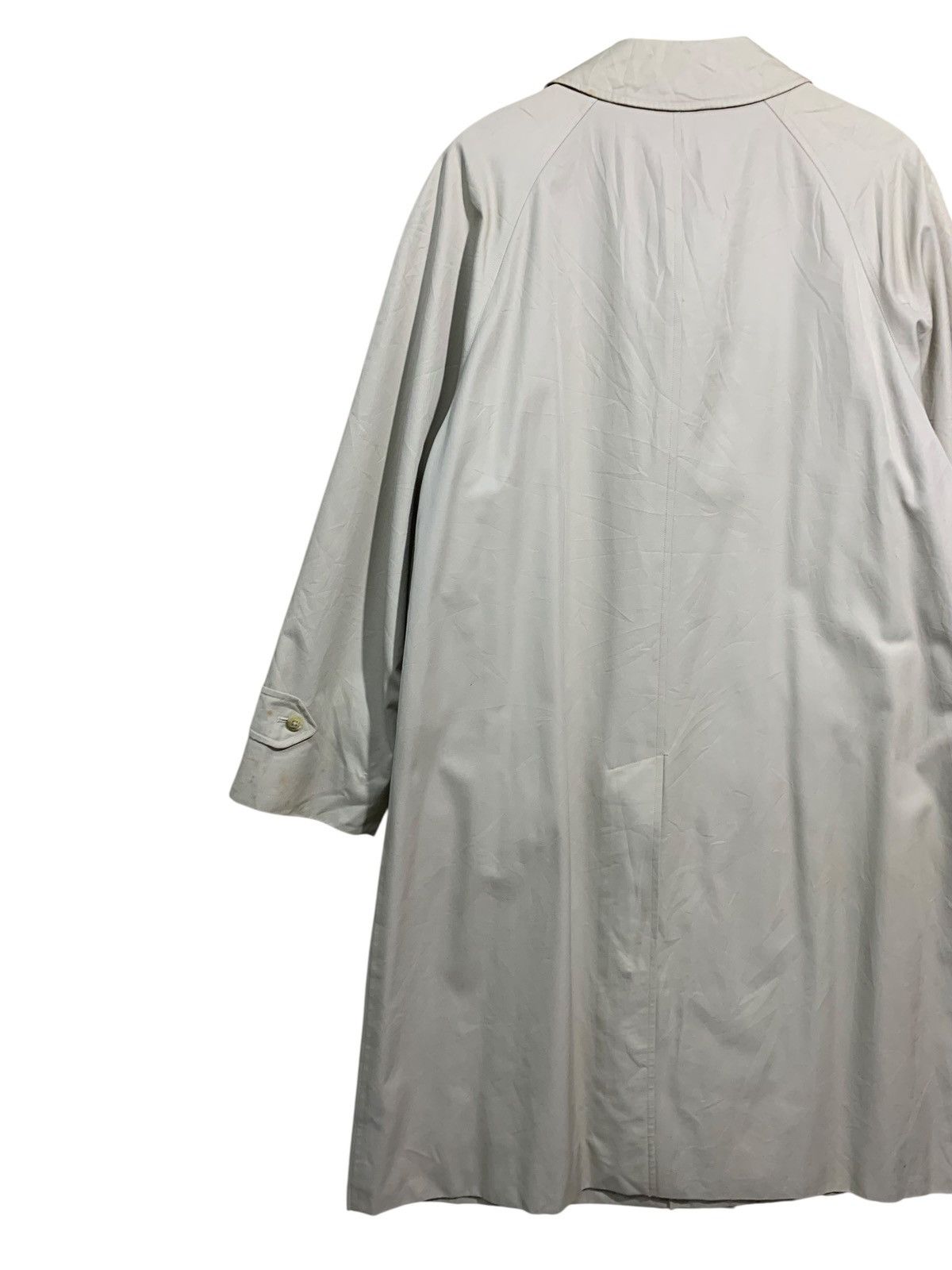 Burberry Prorsum 🔥VTG BURBERRYS NOVACHECK OVERCOATS CREAM WHITE Size US L / EU 52-54 / 3 - 7 Thumbnail