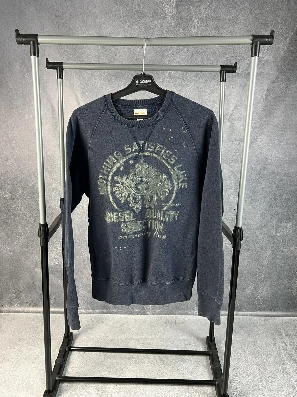Diesel Vintage Diesel streetwear sweatshirt Size US S / EU 44-46 / 1 - 1 Thumbnail