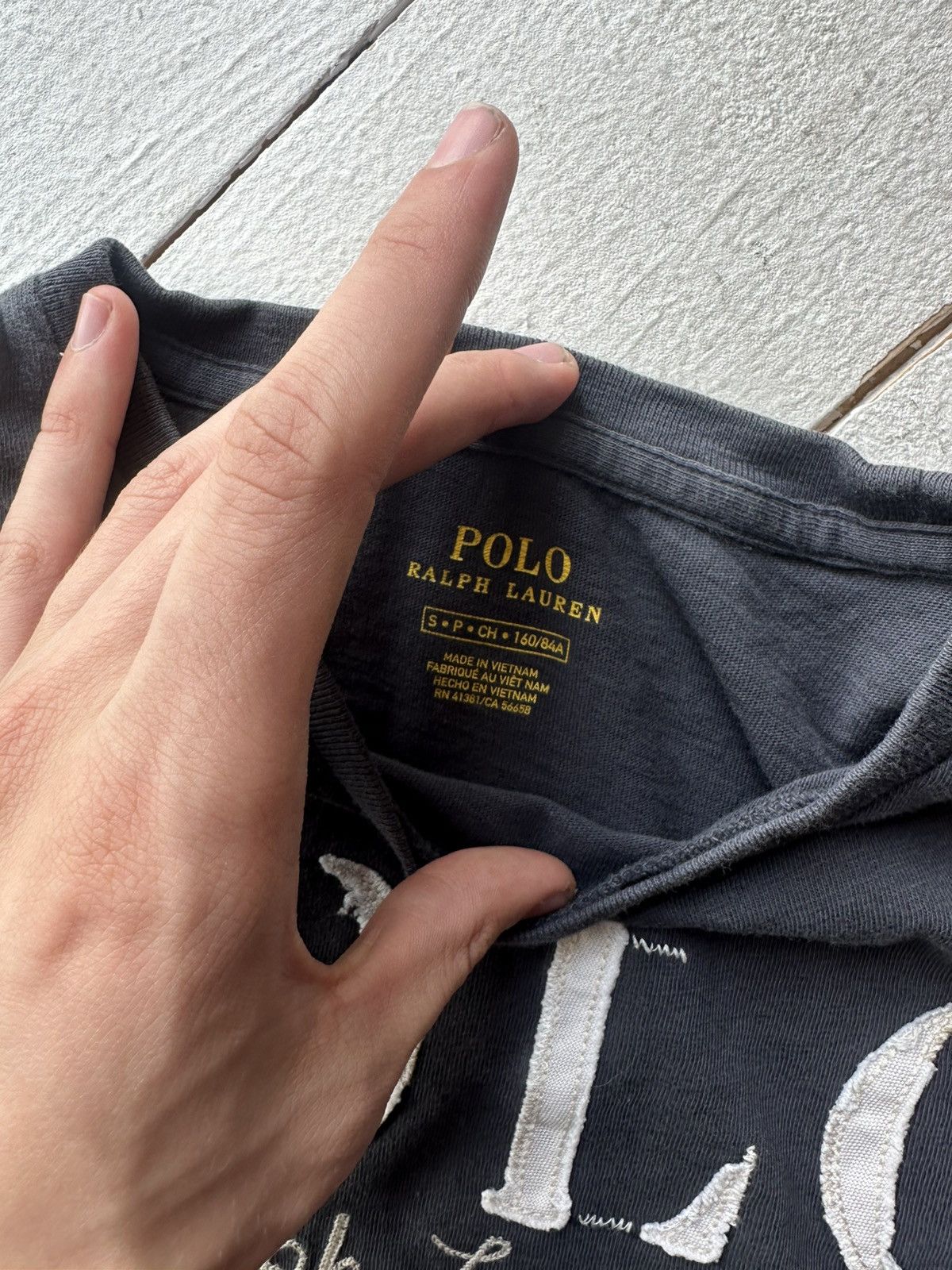Polo Ralph Lauren 🚨Polo Ralph Lauren Cropped Tee T-shirt women luxury big logo Size S / US 4 / IT 40 - 5 Thumbnail