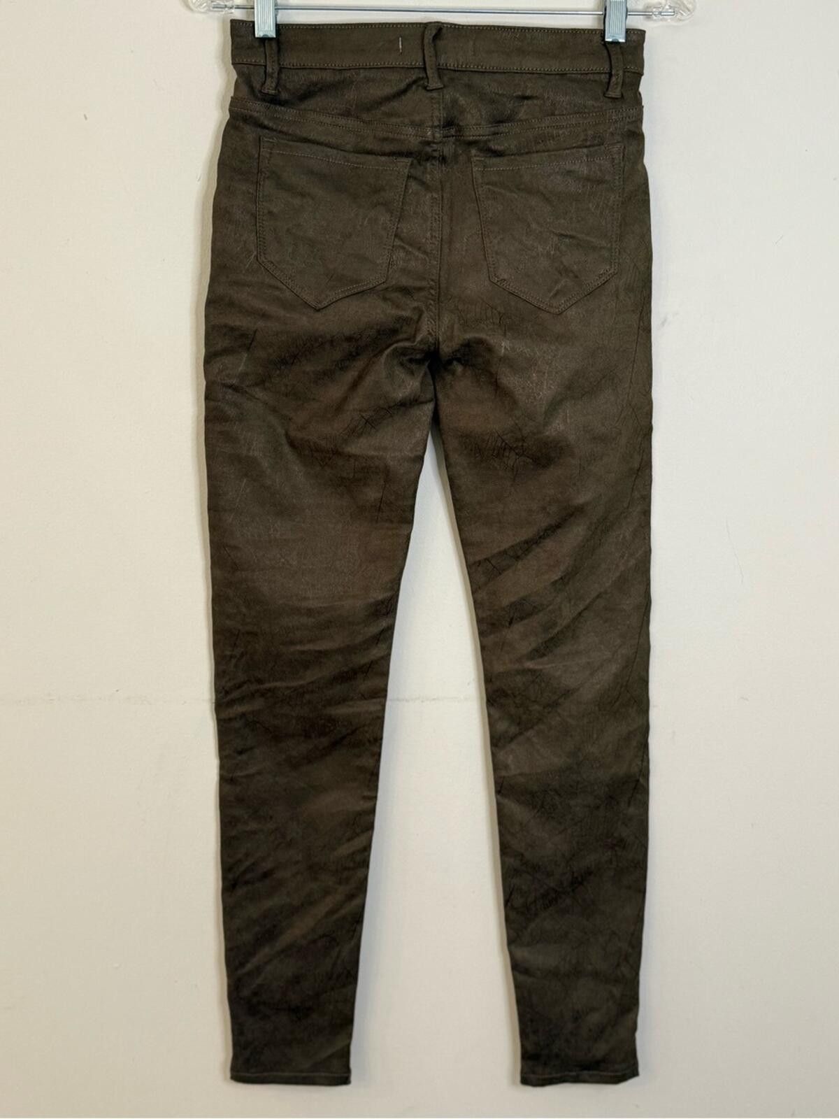 Other Tractr faux suede brown country western skinny jeans SZ 2/26 Size 26" / US 2 / IT 38 - 2 Thumbnail