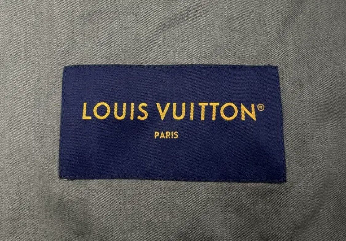 Louis Vuitton Louis Vuitton Gray Denim Jacket with Embroidery Size US M / EU 48-50 / 2 - 8 Thumbnail