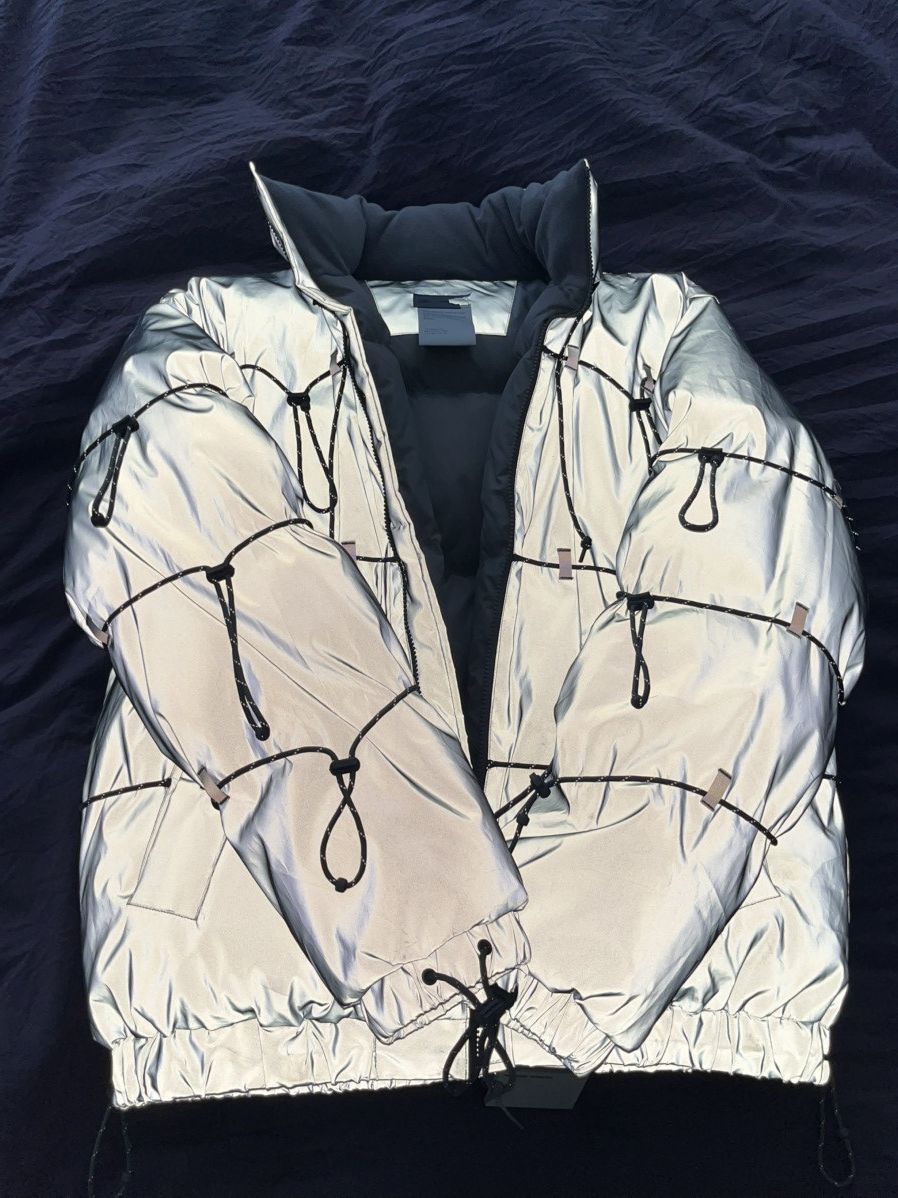 POST ARCHIVE FACTION (PAF) POST ARCHIVE FACTION (PAF) Reflective String Down Jacket Size US XL / EU 56 / 4 - 1 Thumbnail