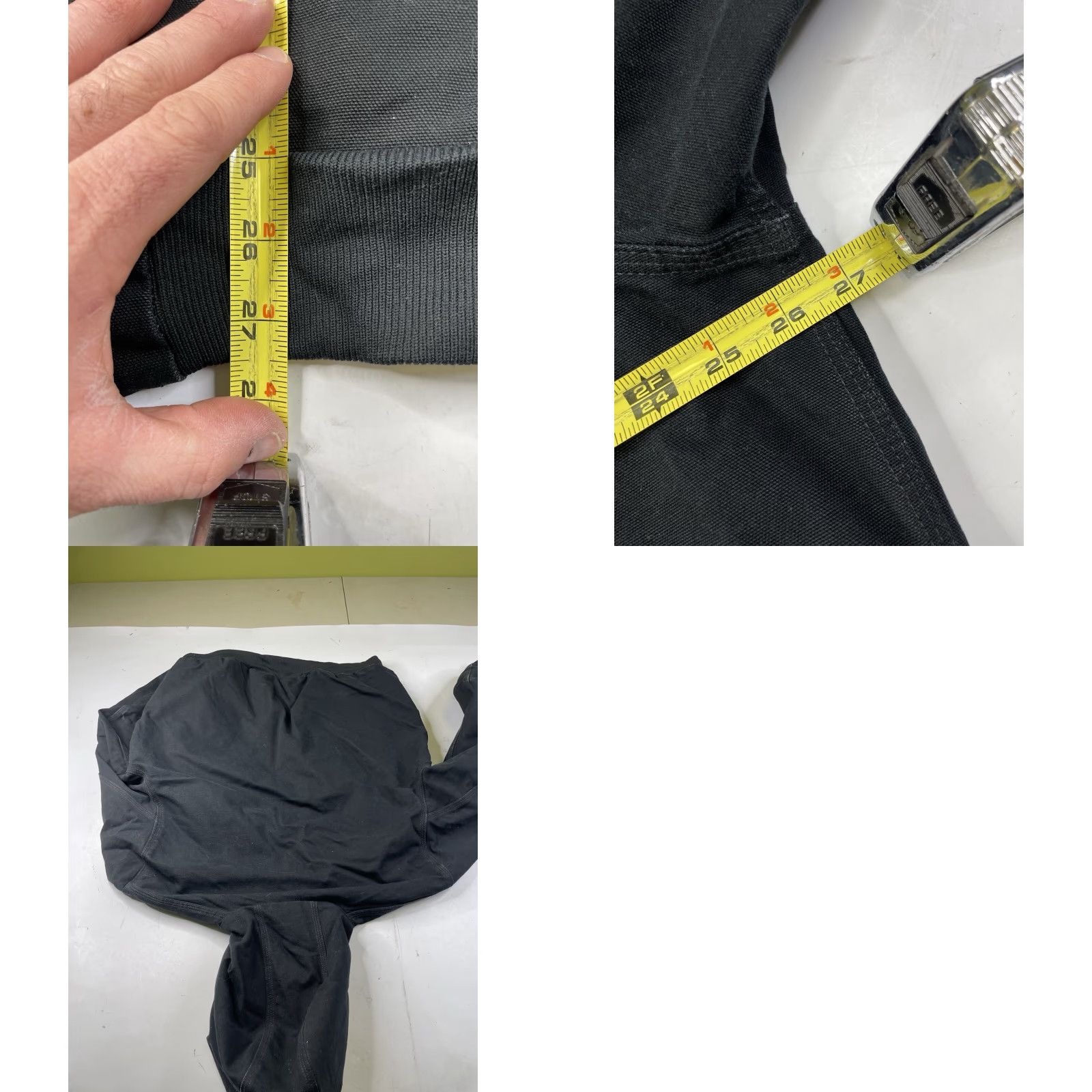 Carhartt VINTAGE Carhartt Jacket Mens LARGE J131 Black Thermal Lined Work Coat USA Size US L / EU 52-54 / 3 - 9 Thumbnail