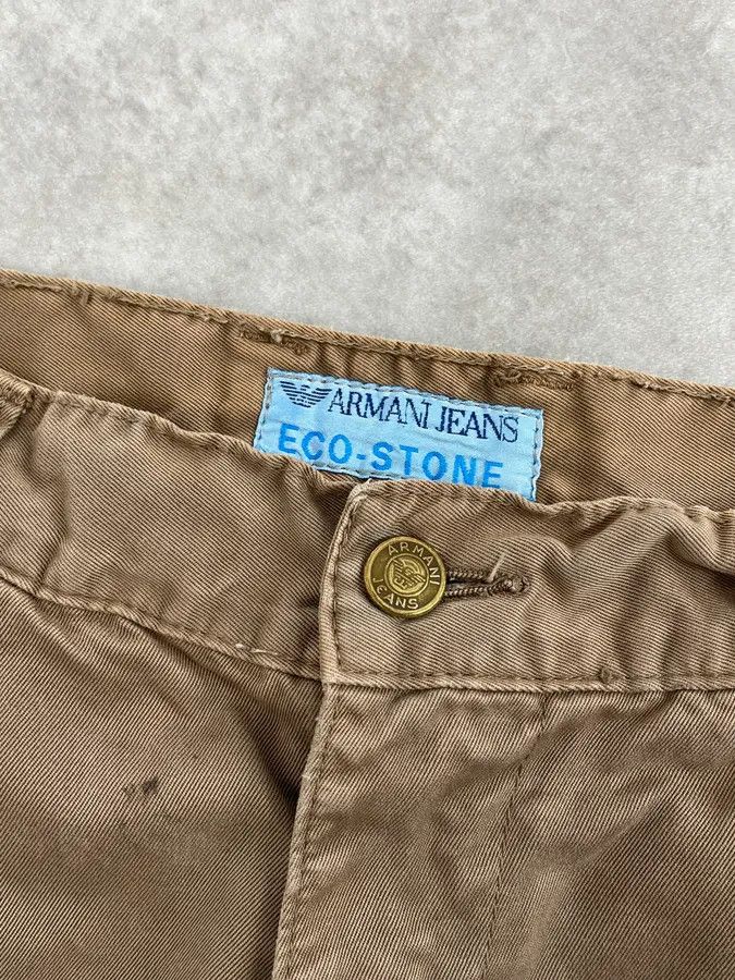 Armani Armani Beige Multi Pockets Pants Size US 31 - 8 Thumbnail